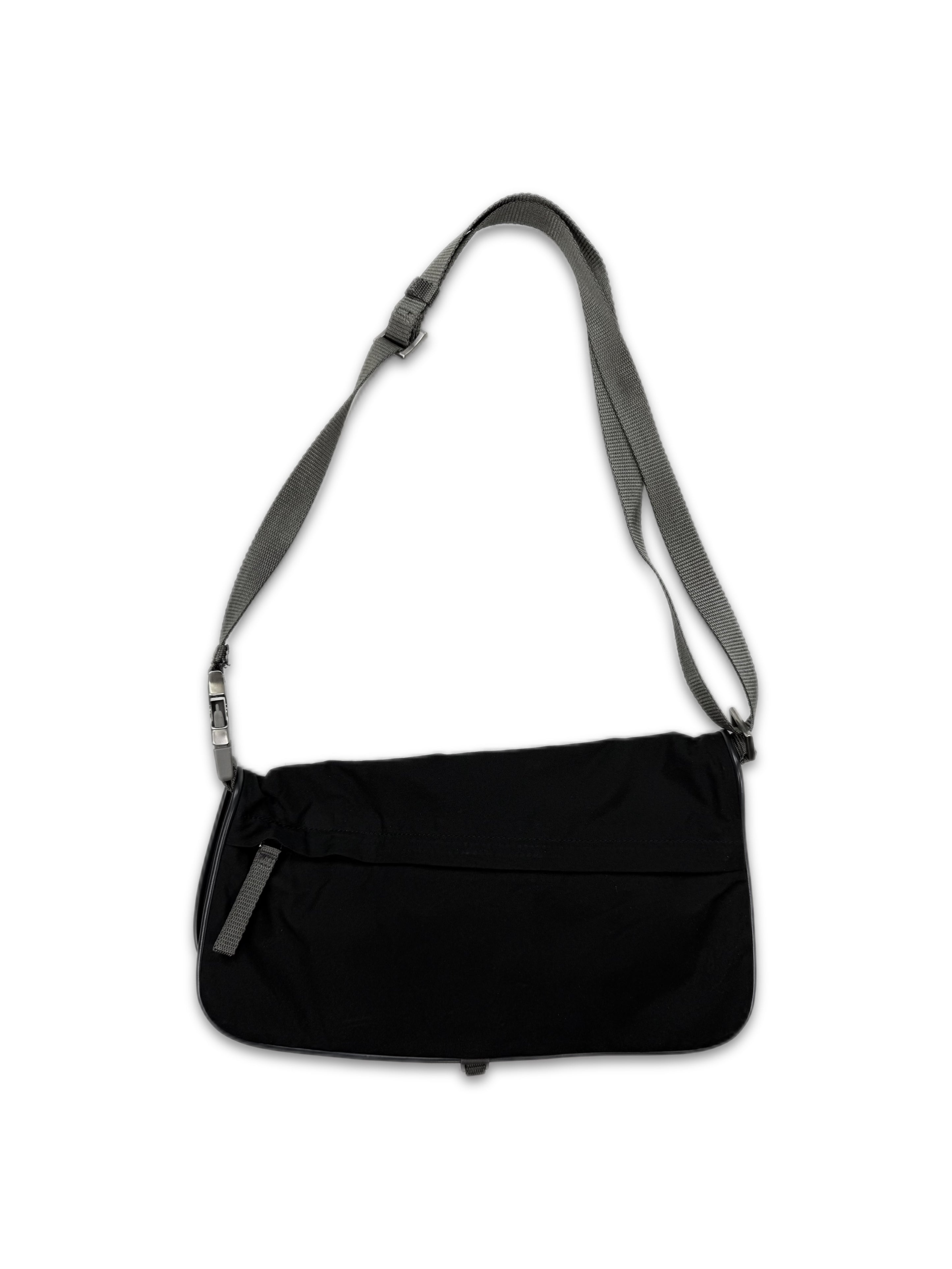 00s Prada Sport Linea Rossa Nylon Cross Body Bag