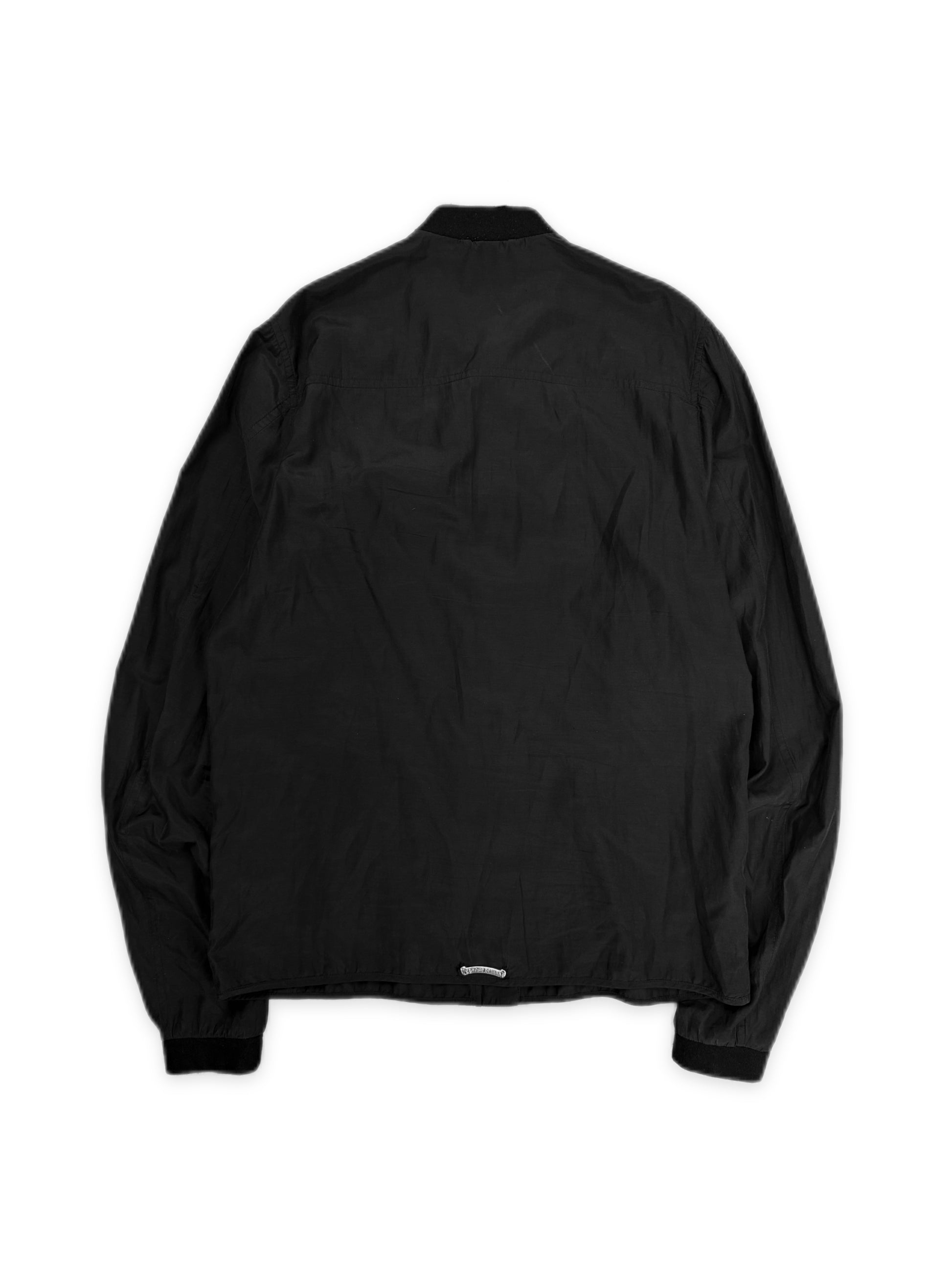 Chrome Hearts Silk Dagger Aviation Flight Bomber Jacket