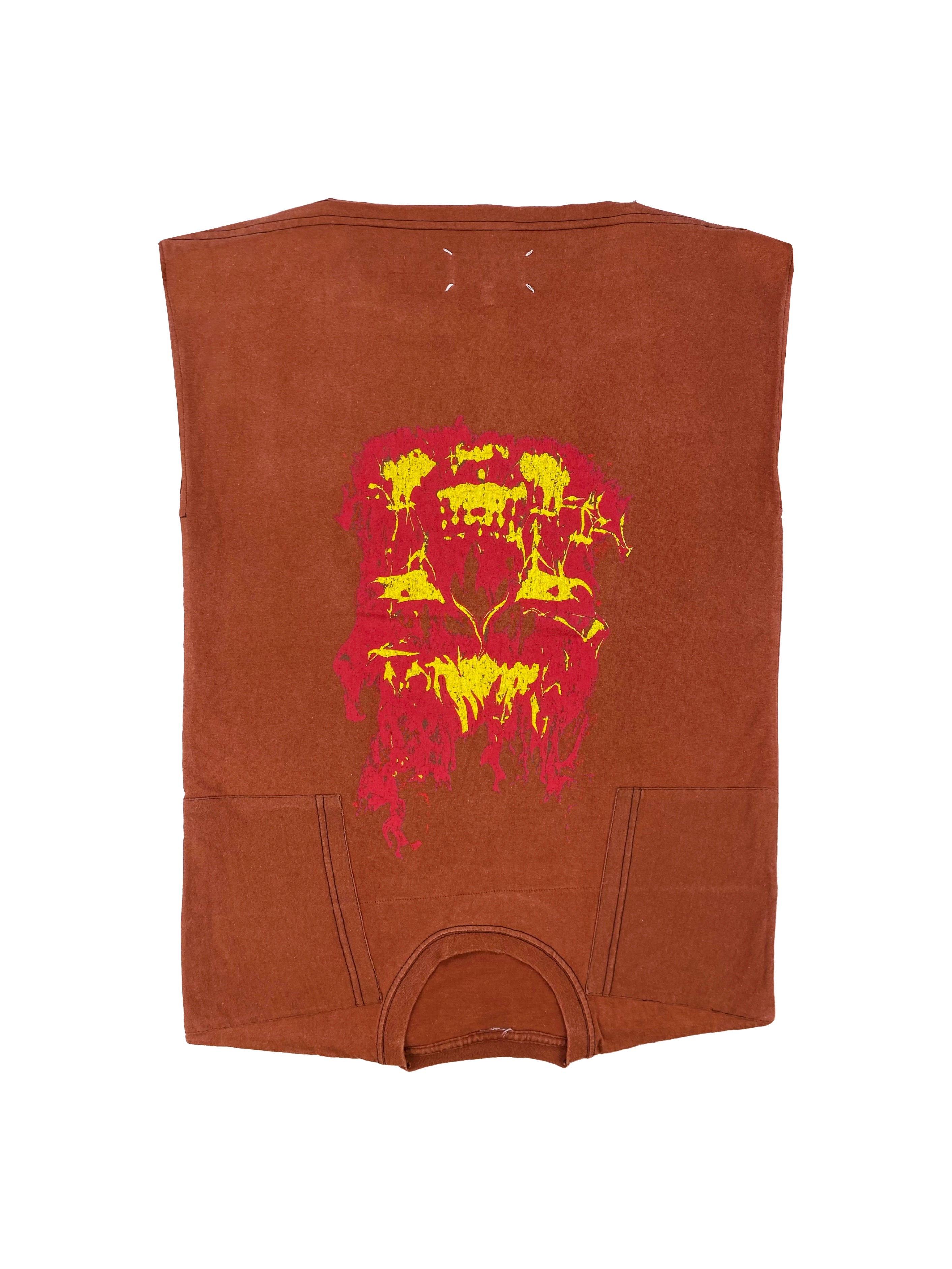 SS13 Maison Margiela Hybrid T-Shirt Graphic Tank-Top