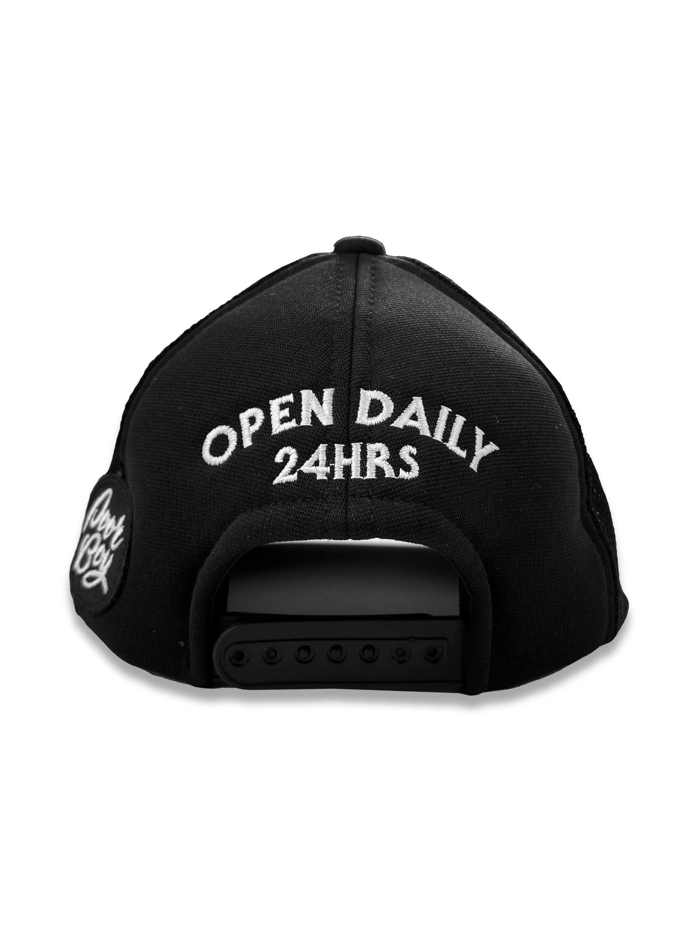 Hysteric Glamour “Poor Boy Bread” Patch Mesh Trucker Hat