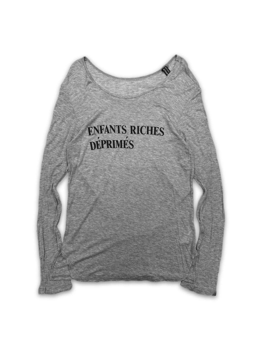 Enfants Riches Deprimes Cashmere ‘Logo’ Long Sleeve Shirt