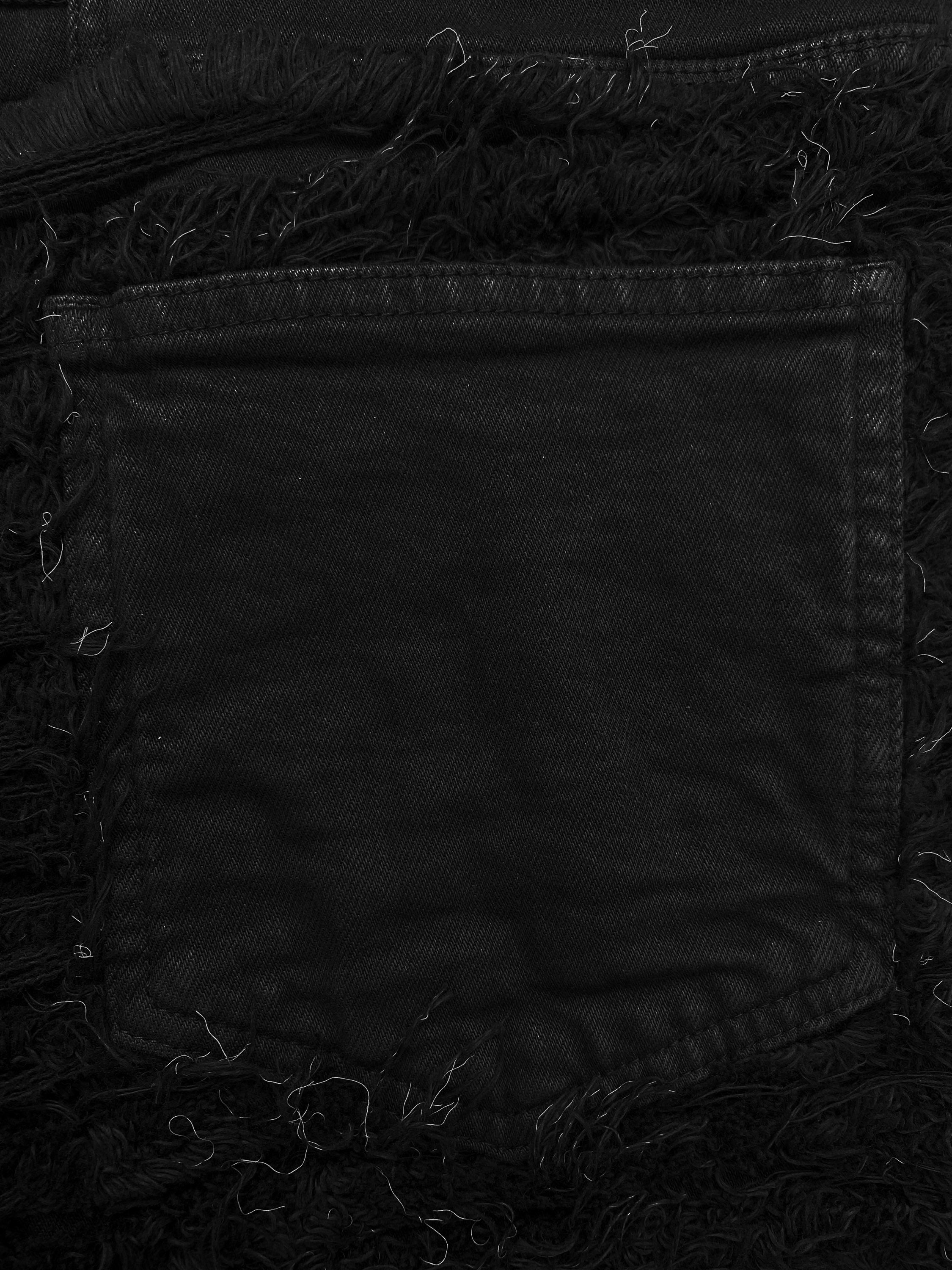FW19 1019 Alyx 9SM x Blackmeans Thrashed 6 Pocket Denim Jeans