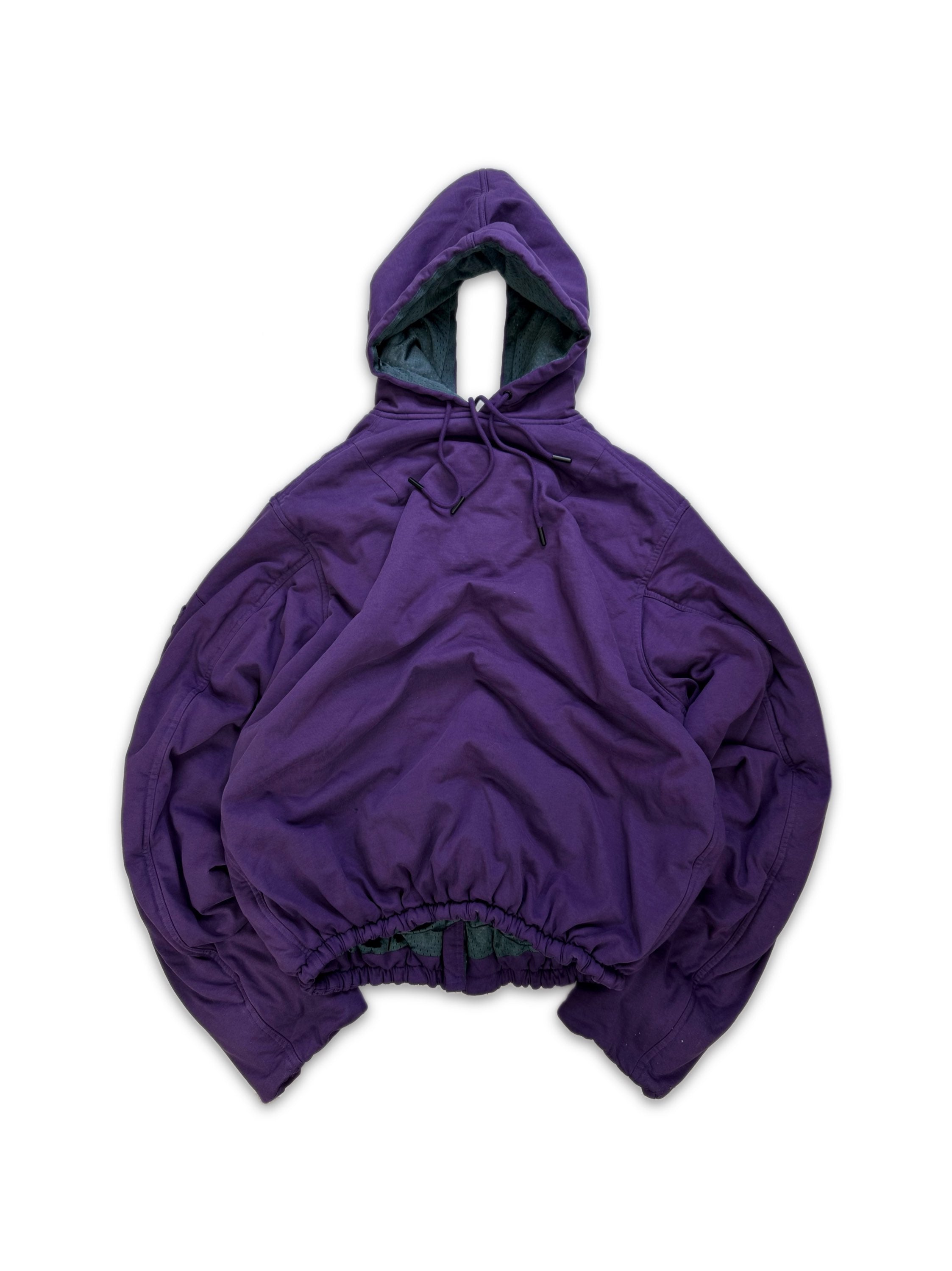 Hoodbyair 1/1 UNRELEASED SAMPLE ‘Reversible’ Plum Bomber Jacket