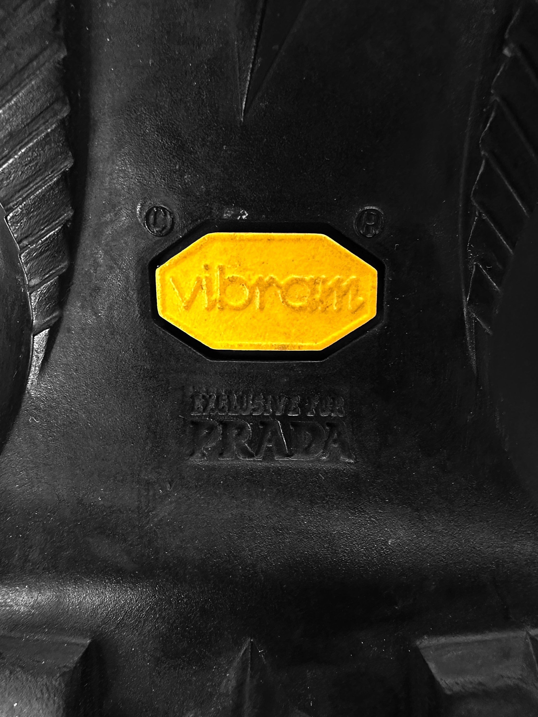Prada Black Nylon Vibram Hiking Sneakers