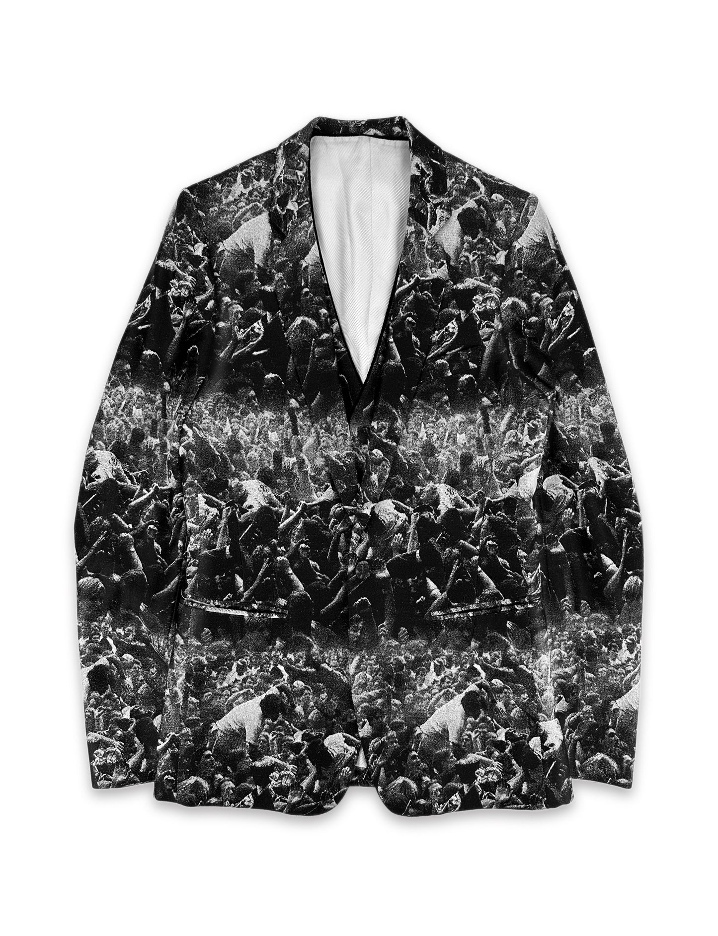 AW09 Number (N)ine x Charles Peterson ‘Moshpit’ Jacquard Blazer