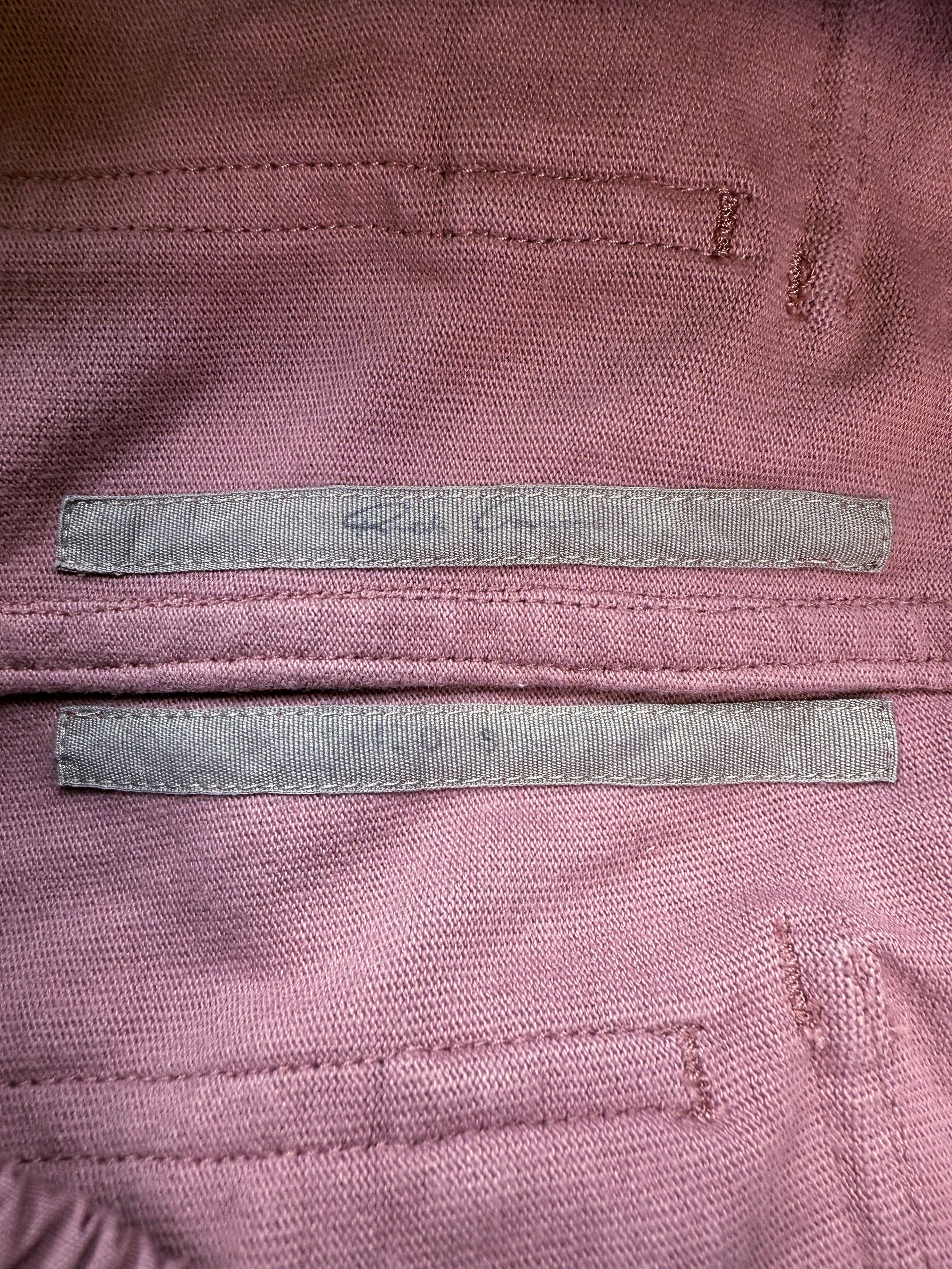 Rick Owens Pink Multi Pocket Cargo Sweat Pants