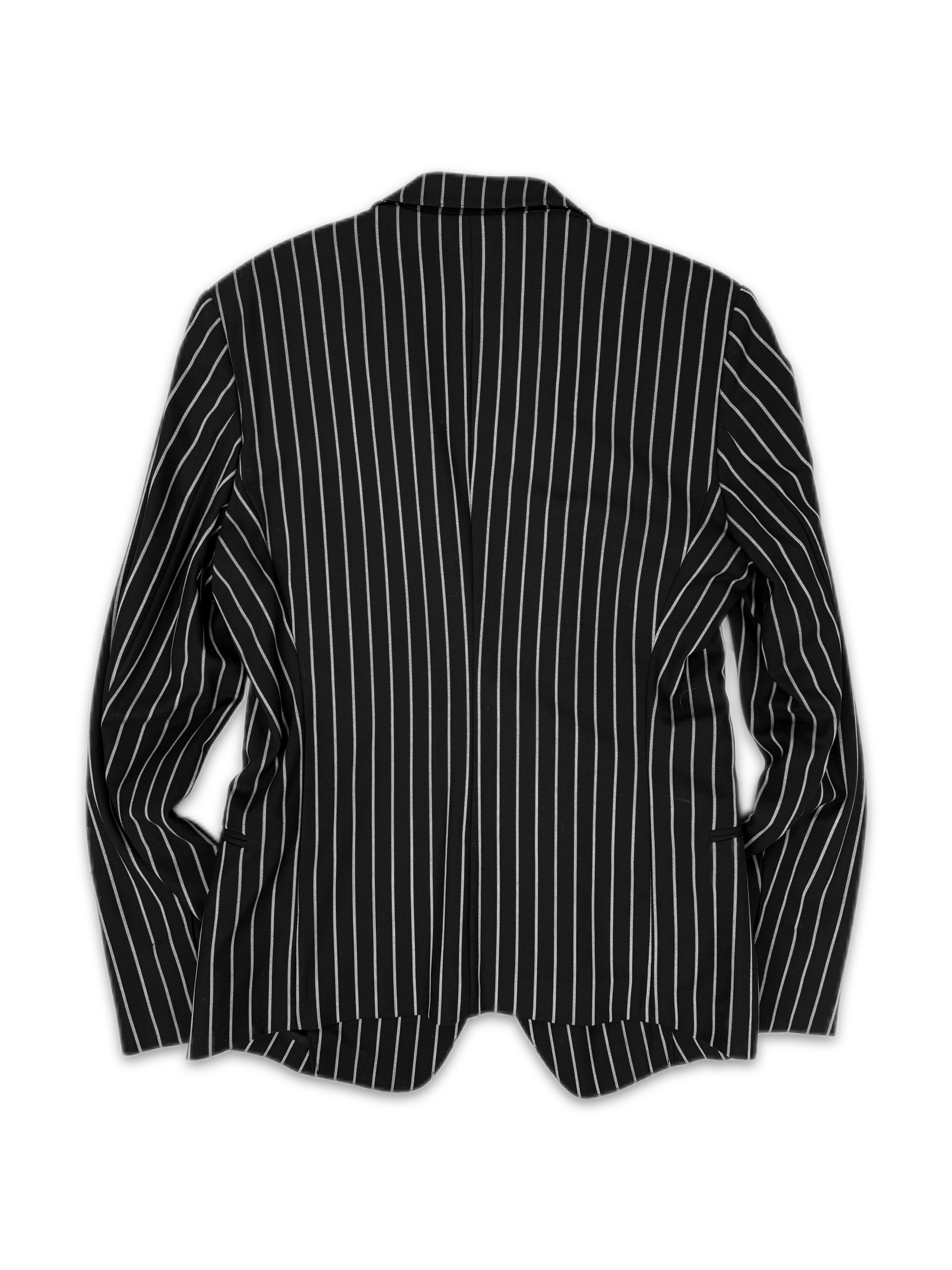 SS16 Haider Ackermann Pinstripe Double Breasted Blazer Jacket