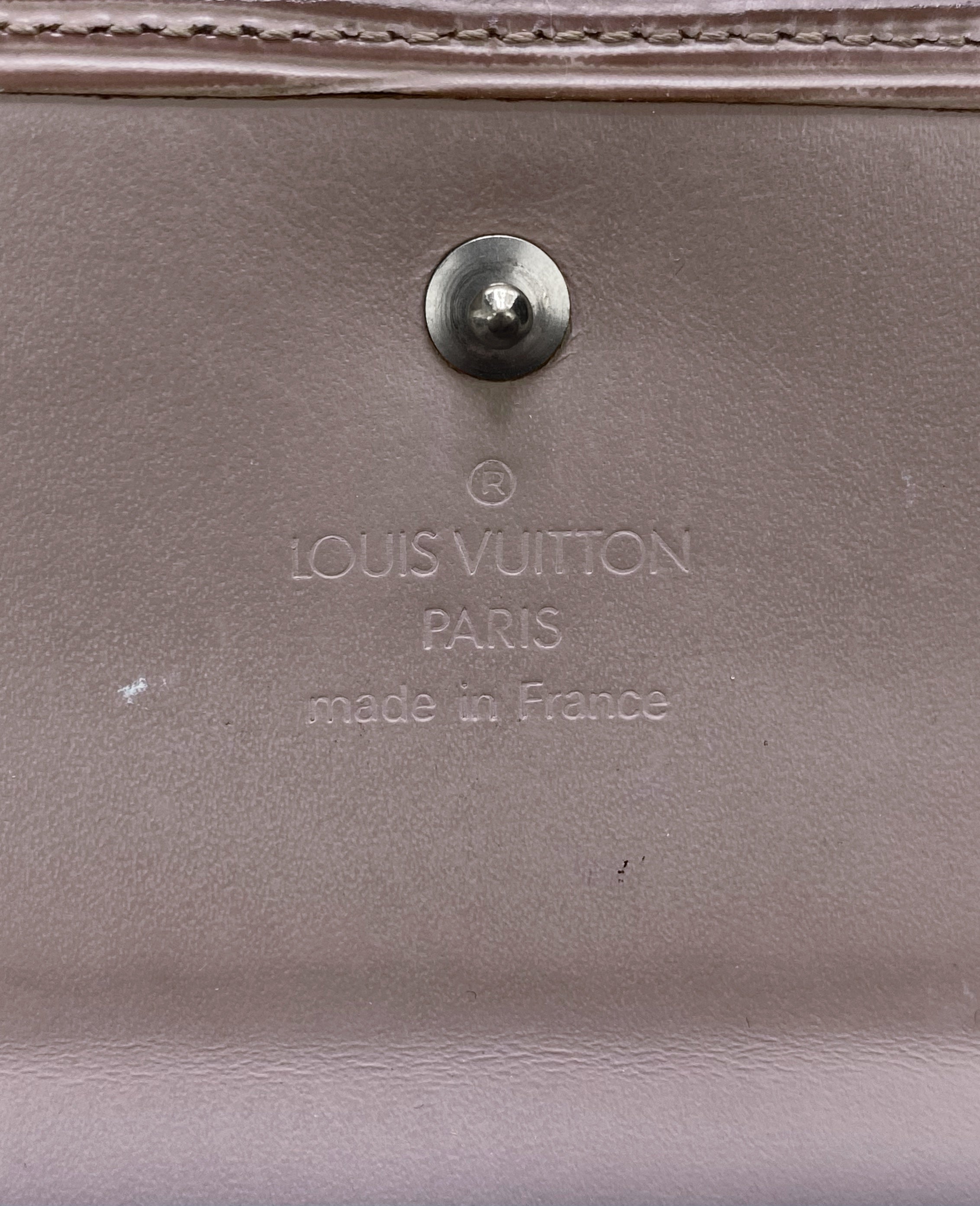 Louis Vuitton Mocha Epi Trifold Wallet