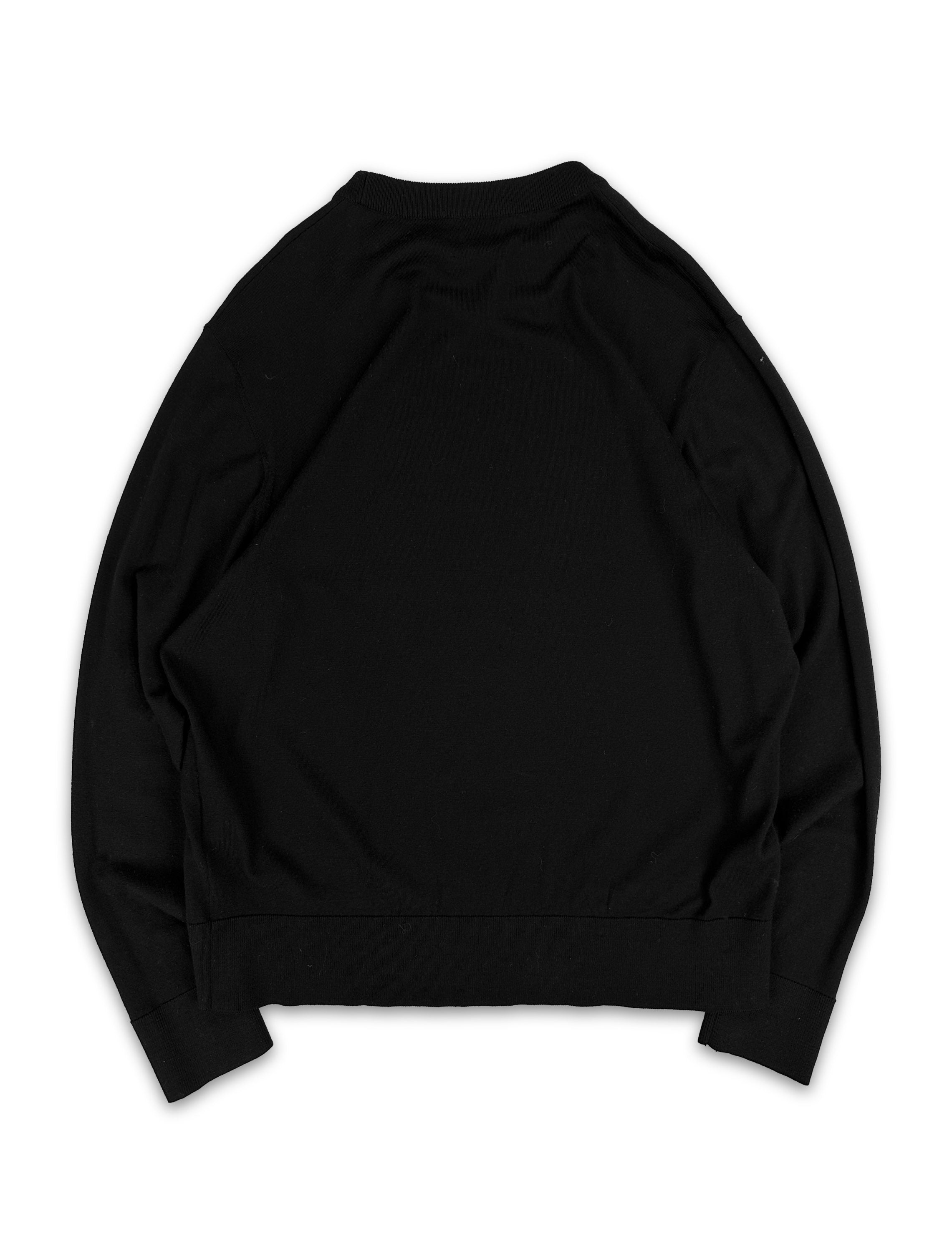 Givenchy Studded ‘Collar of Thorns’ Black Knitted Sweater