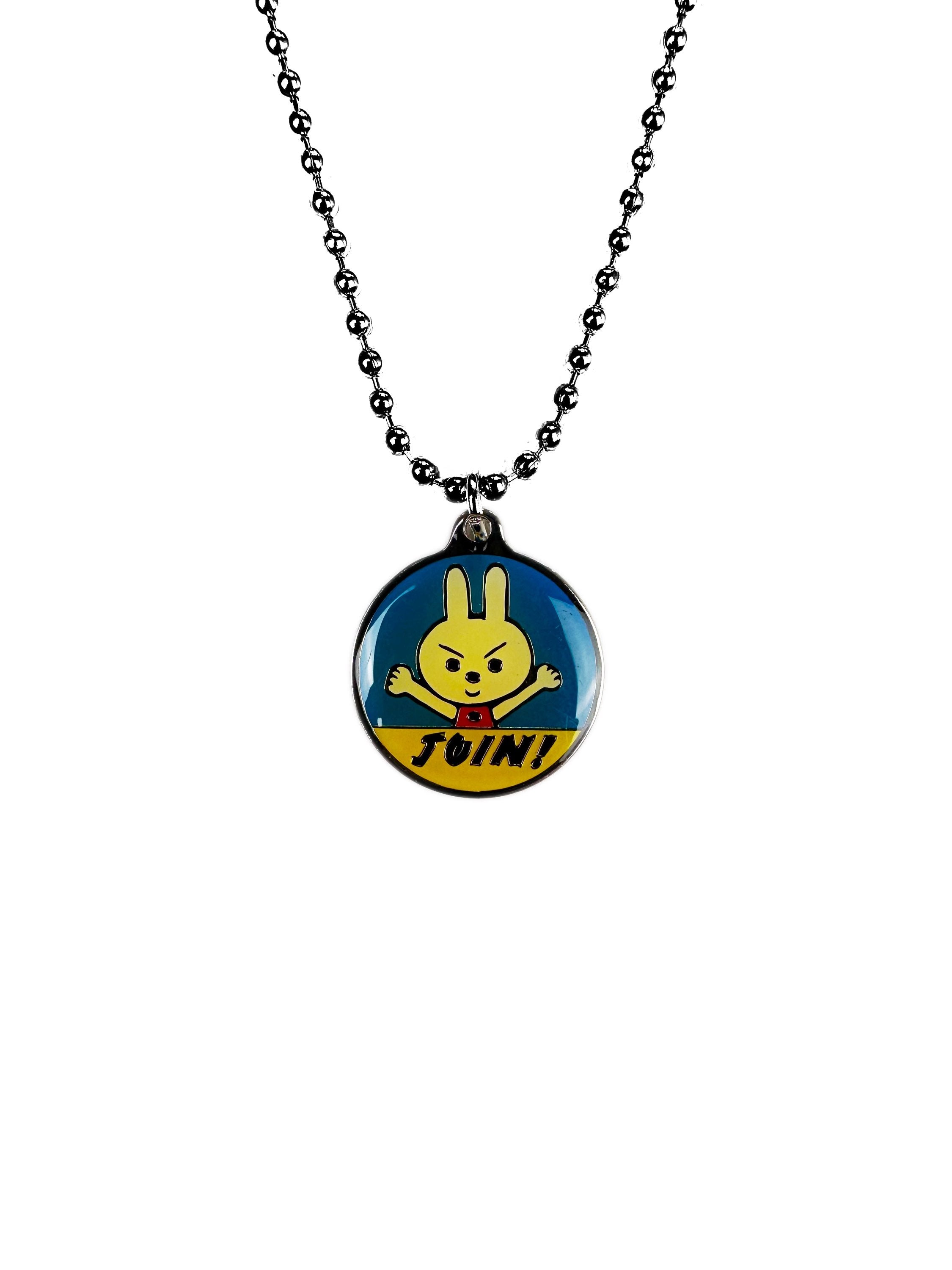 Hysteric Glamour ‘Join’ Bunny Pendant Ball Chain Necklace