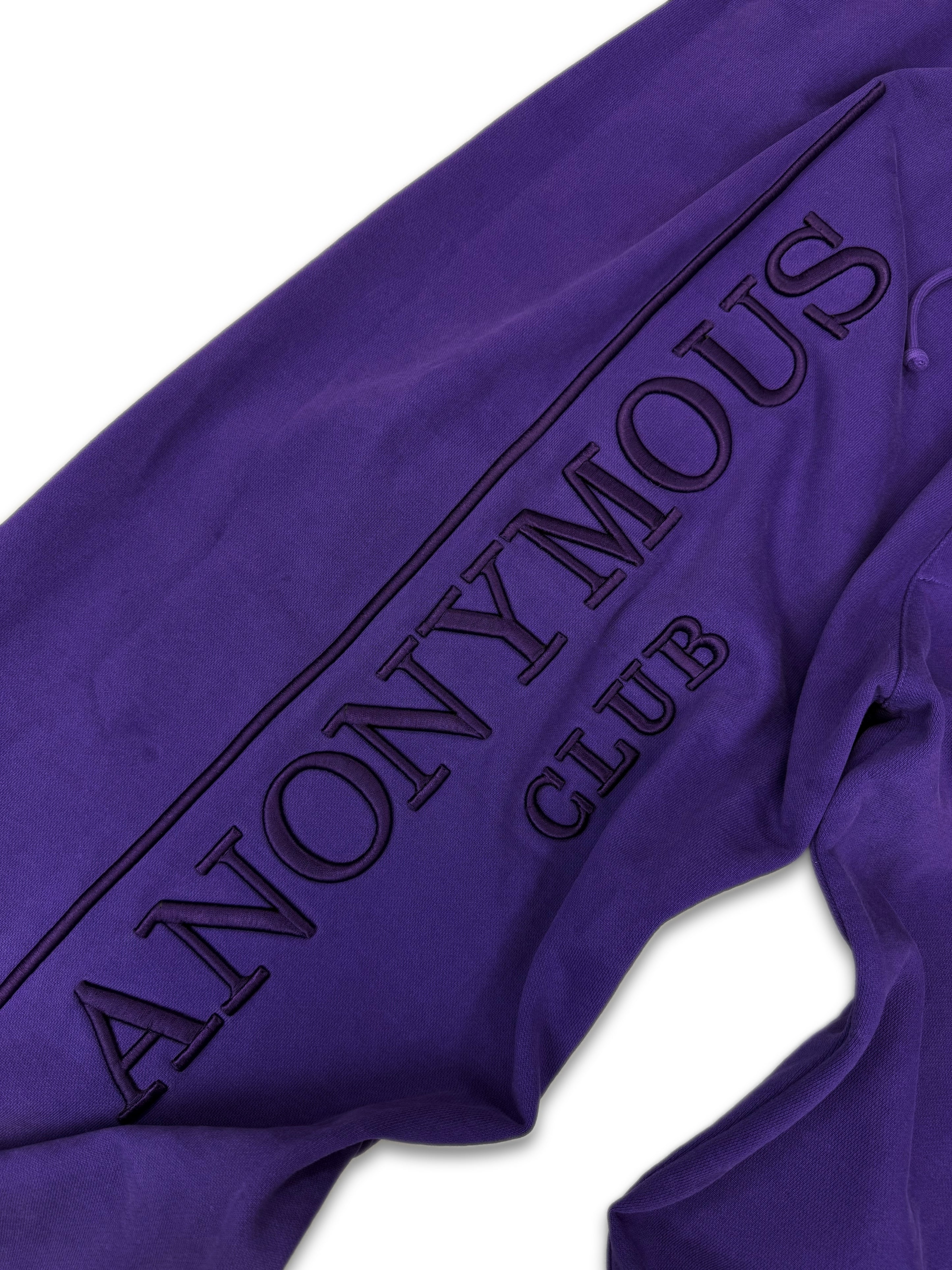 Anonymous Club by Shayne Oliver Purple Baggy Sweat Pants