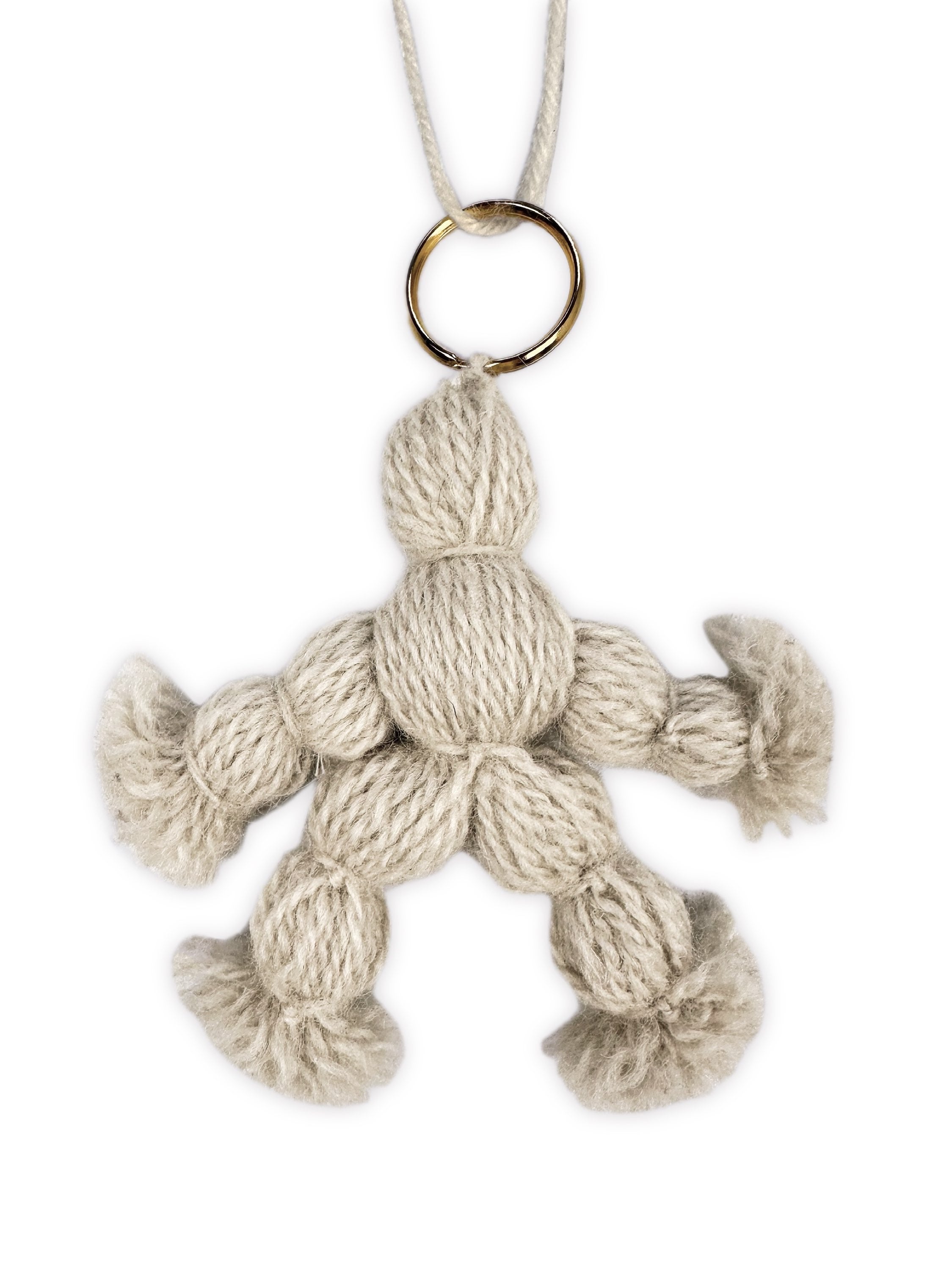 AW05 Maison Margiela Artisanal ‘Voodoo’ Doll Knitted Pendant