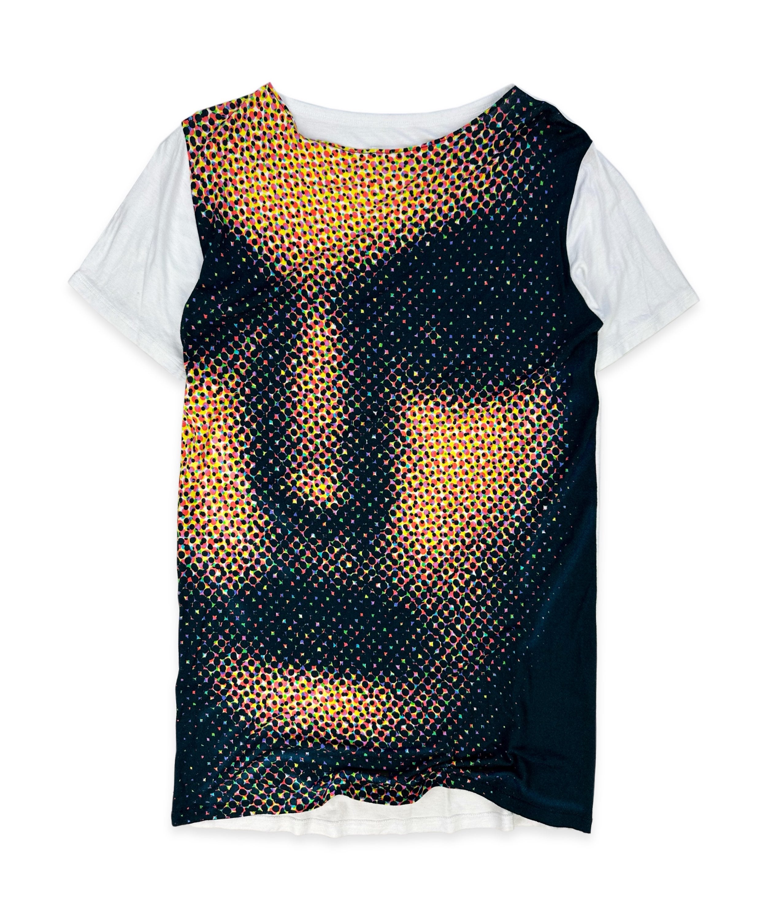 SS01 Maison Margiela ‘Face’ Pointillism Negative T-Shirt