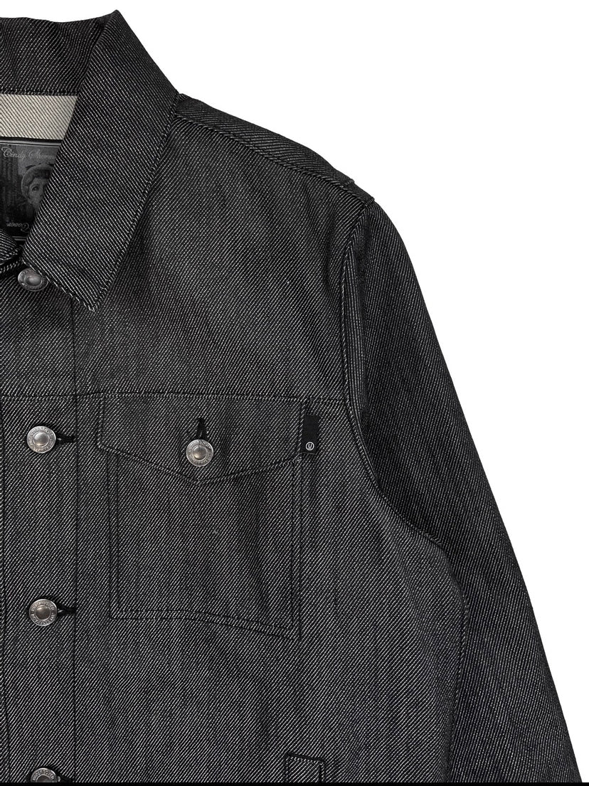 SS2020 Undercover Cindy Sherman Smoking Graphic Denim Jacket