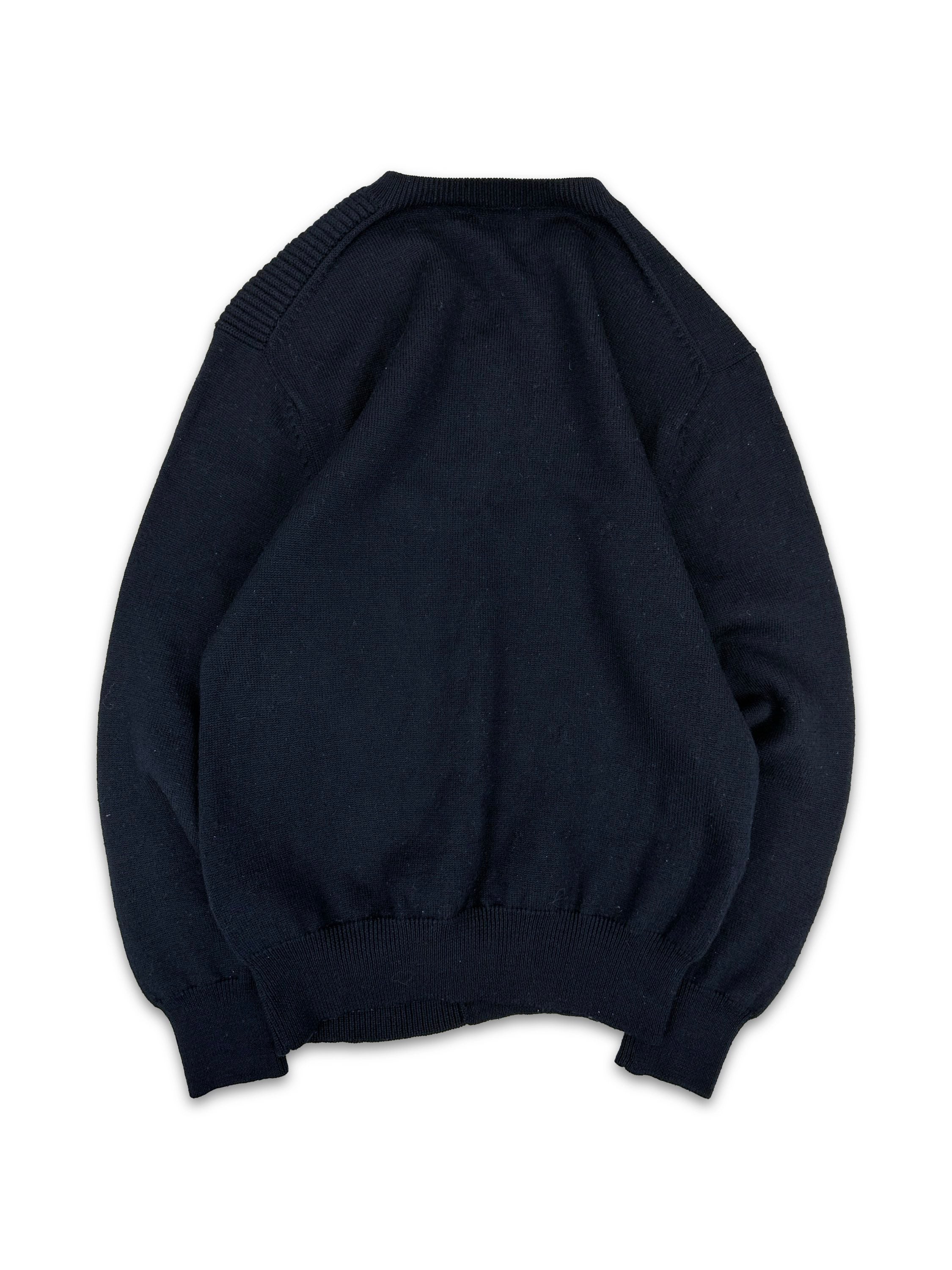 00s Yohji Yamamoto Y’s Corduory Split Knit Sweater