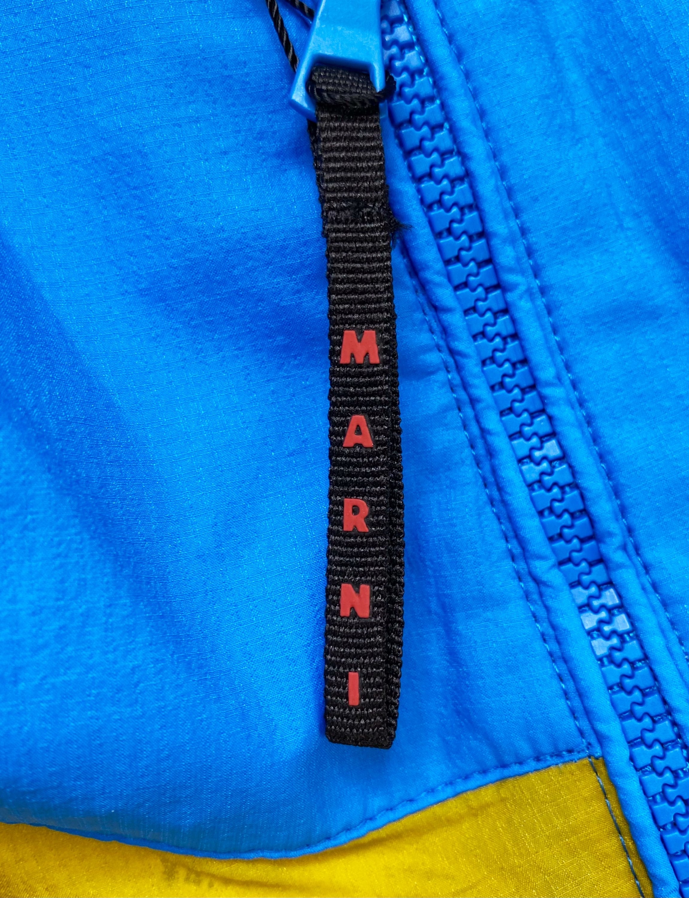 Marni X Uniqlo Japan Exclusive Colour Block Windbreaker Jacket