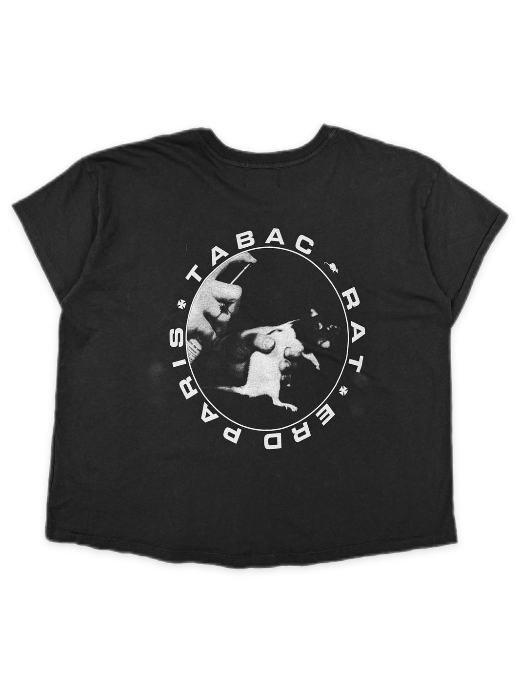 SS25 Enfants Riches Deprimes ‘Tabac Rat’ Black Graphic T-Shirt