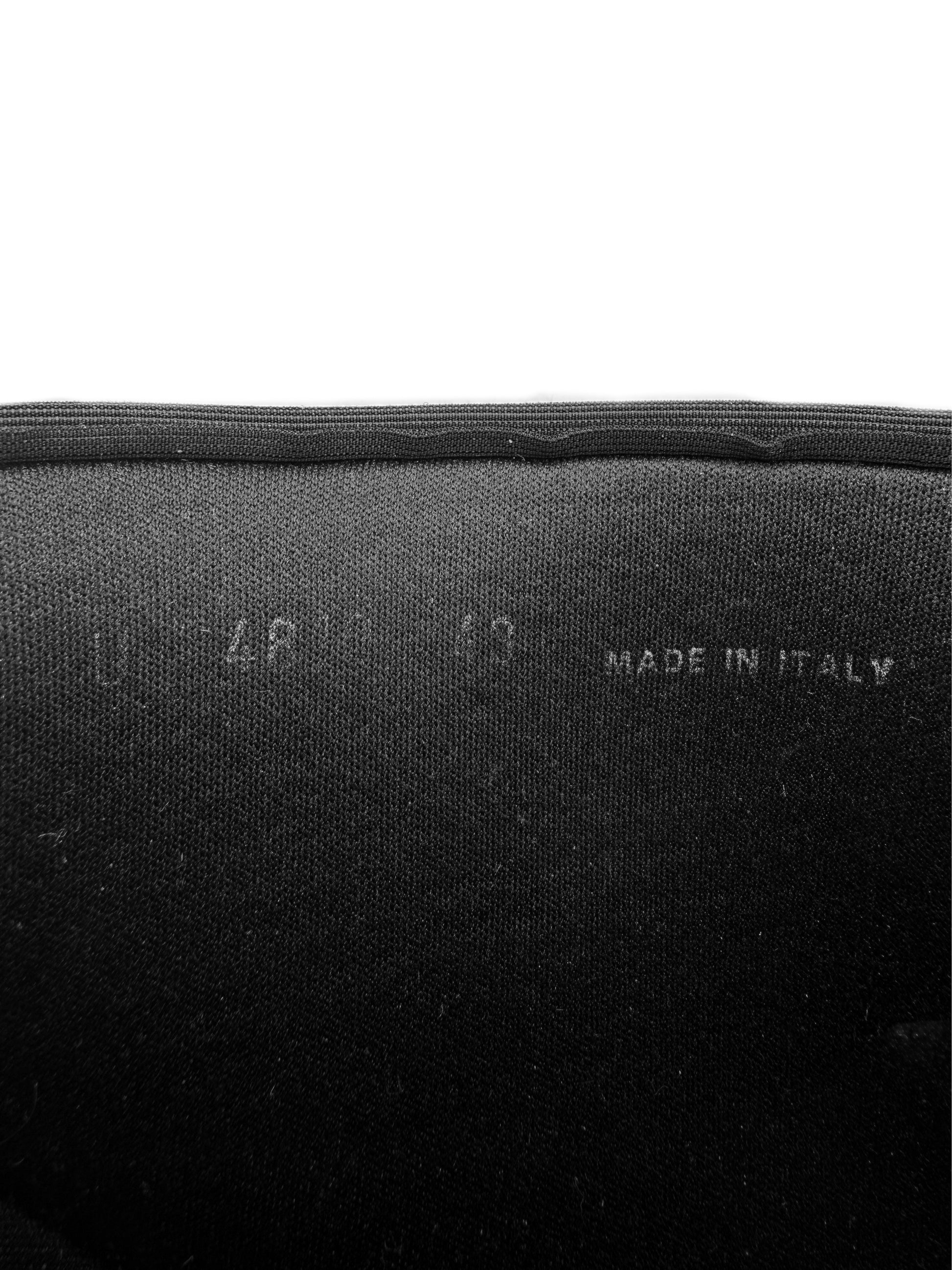 AW14 Rick Owens Moody Mid Leg Neoprene / Leather Fetish Boots