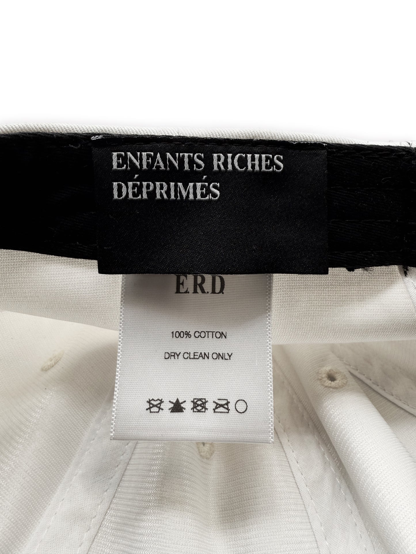Anti Public Library Enfants Riches Deprimes Logo Strap Back Hat
