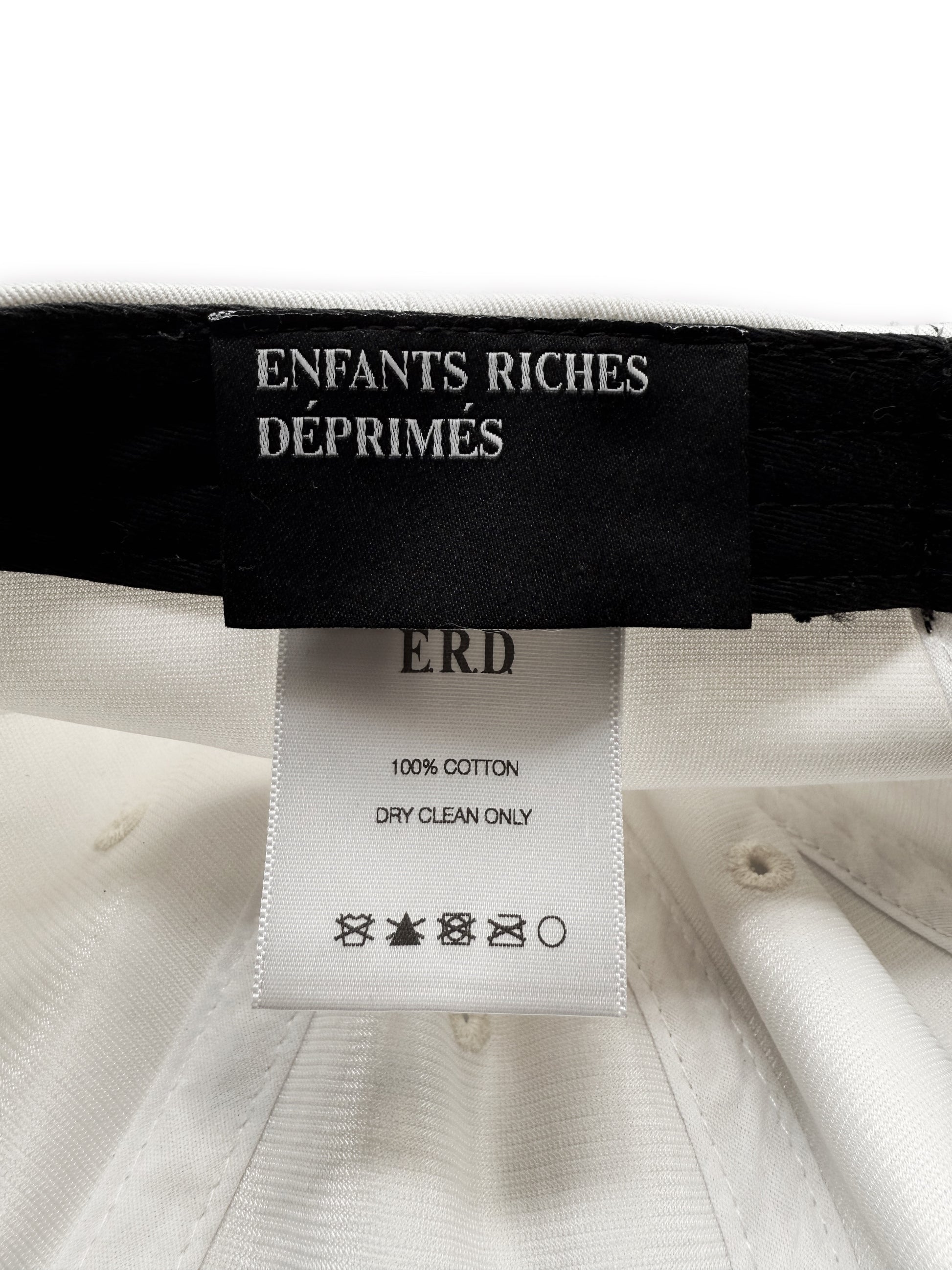 Anti Public Library Enfants Riches Deprimes Logo Strap Back Hat