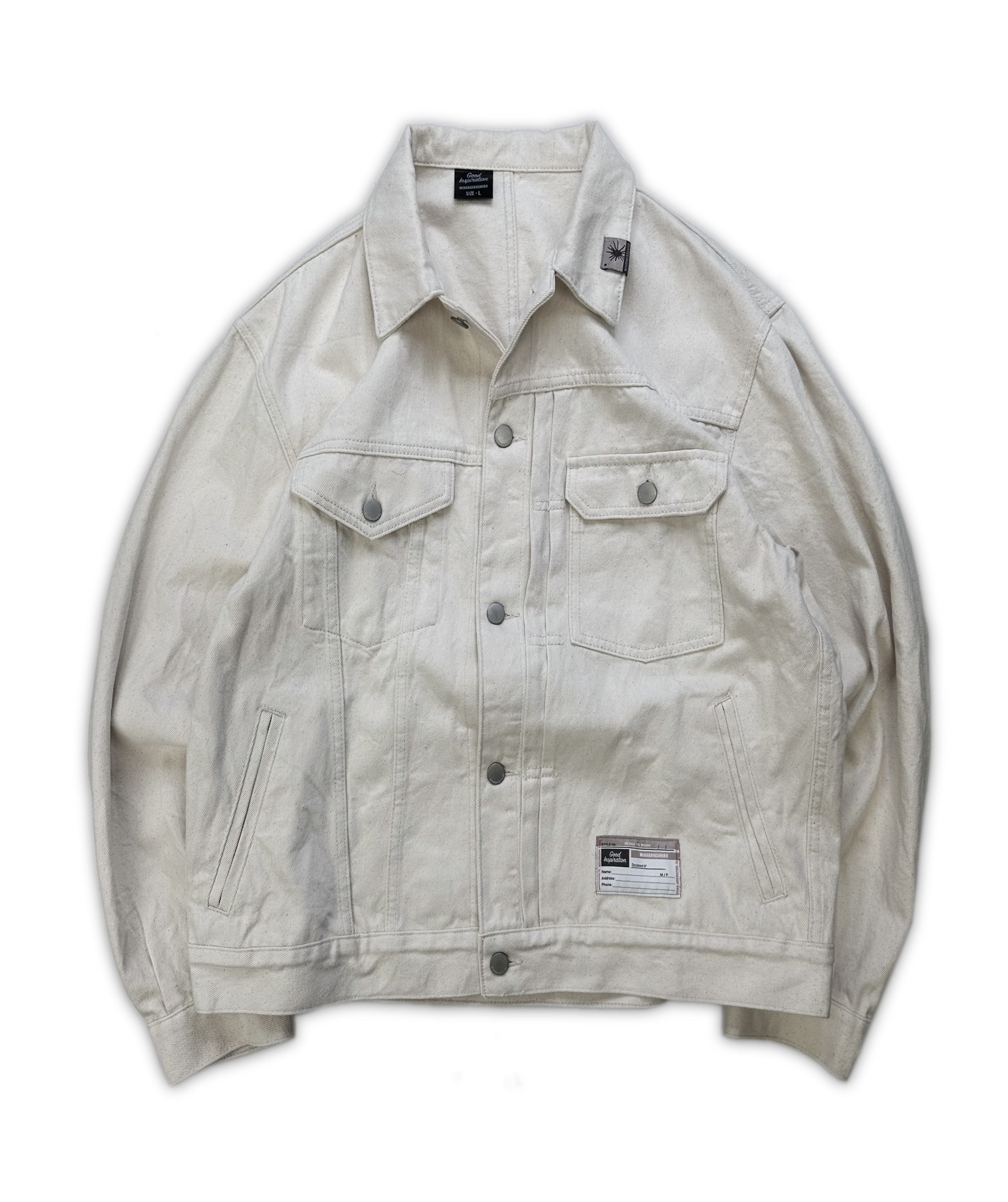 Mihara Yasuhiro Heavy Weight Denim Wide Cut Jacket