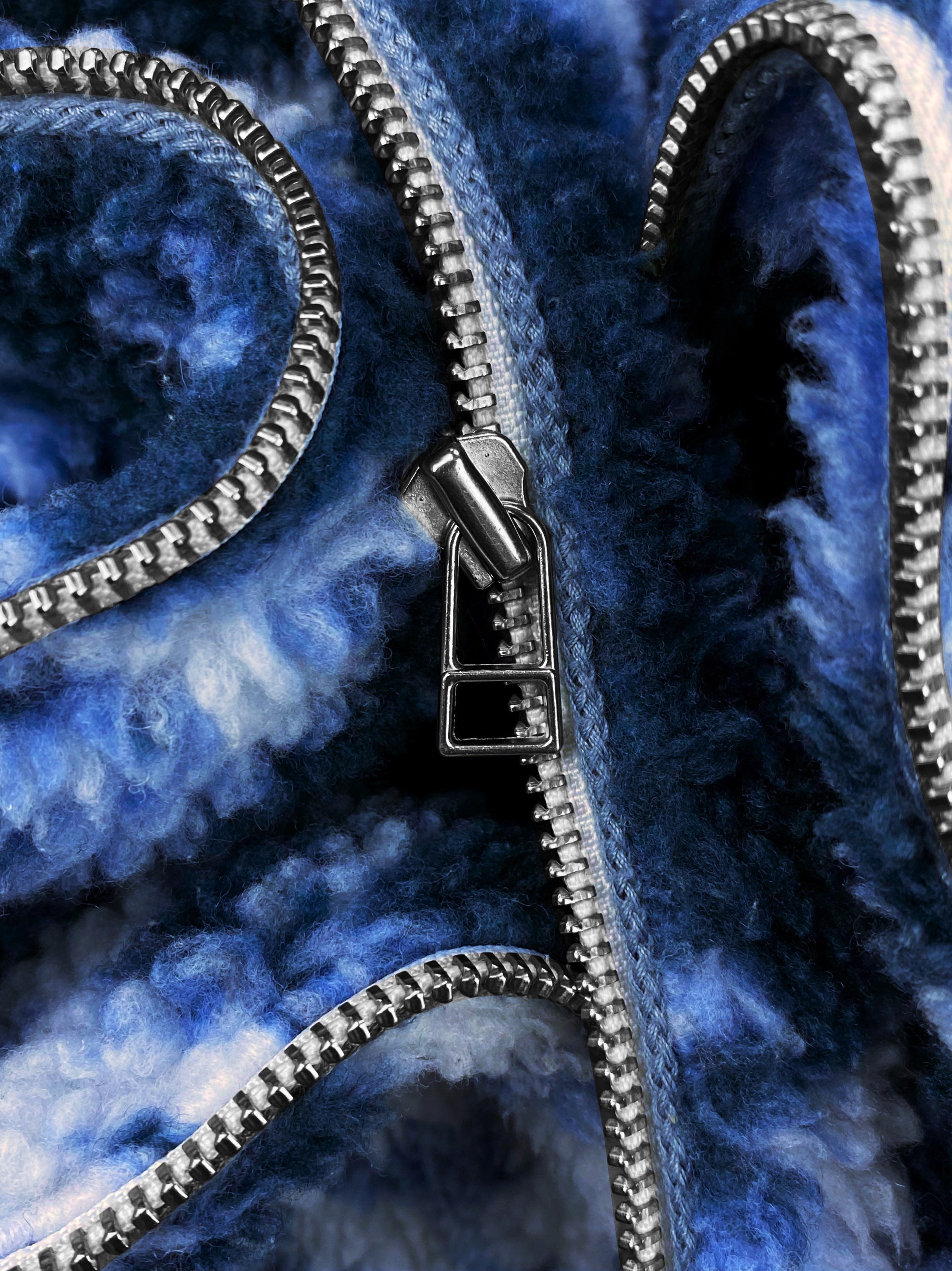 AW20 Absolutely Fucking Bitch ‘1969 Boa’ Deep-pile Fleece Jacket