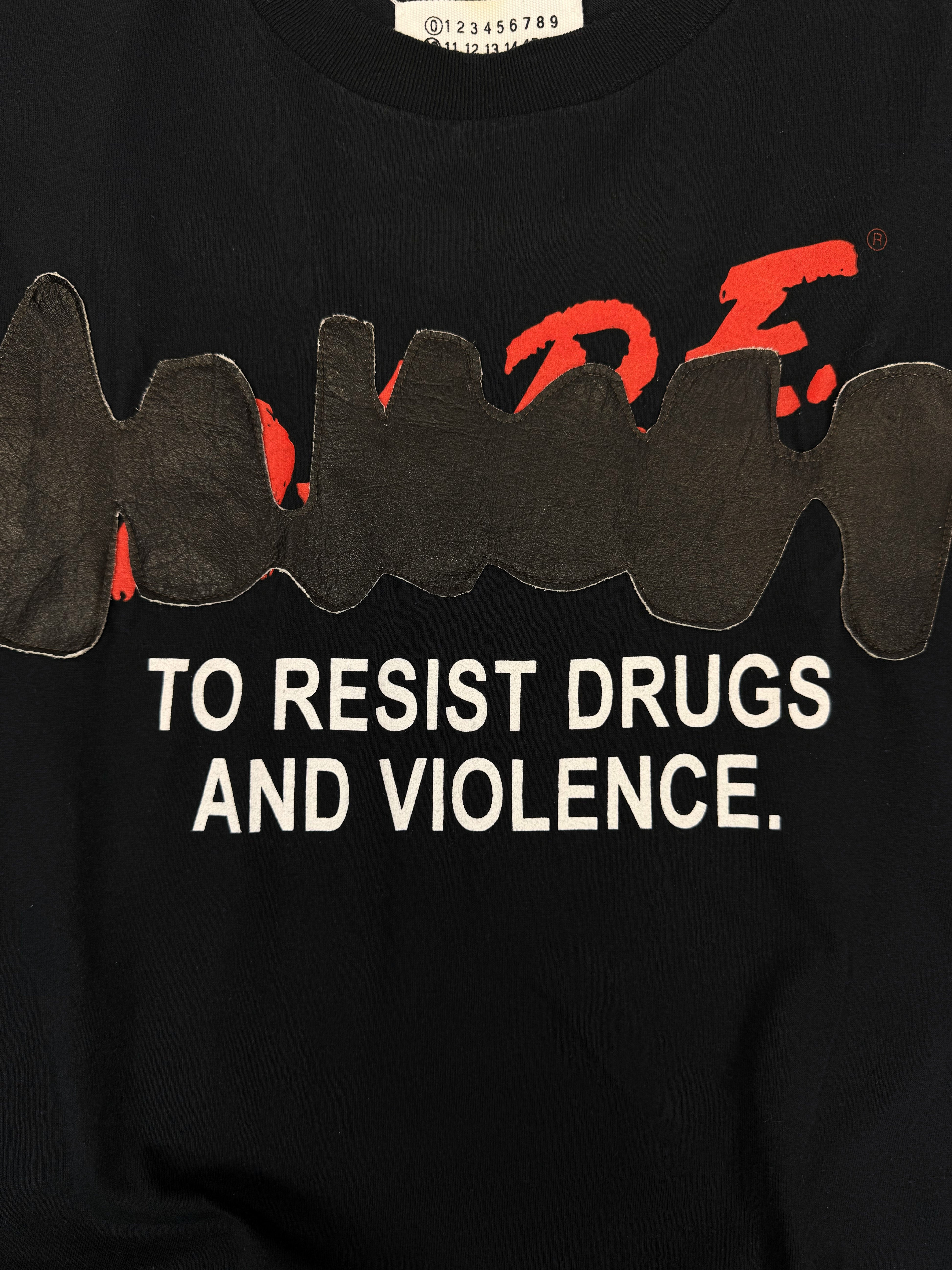 90s Maison Margiela 0 Artisanal ‘D.A.R.E’ Deconstructed Tank-top