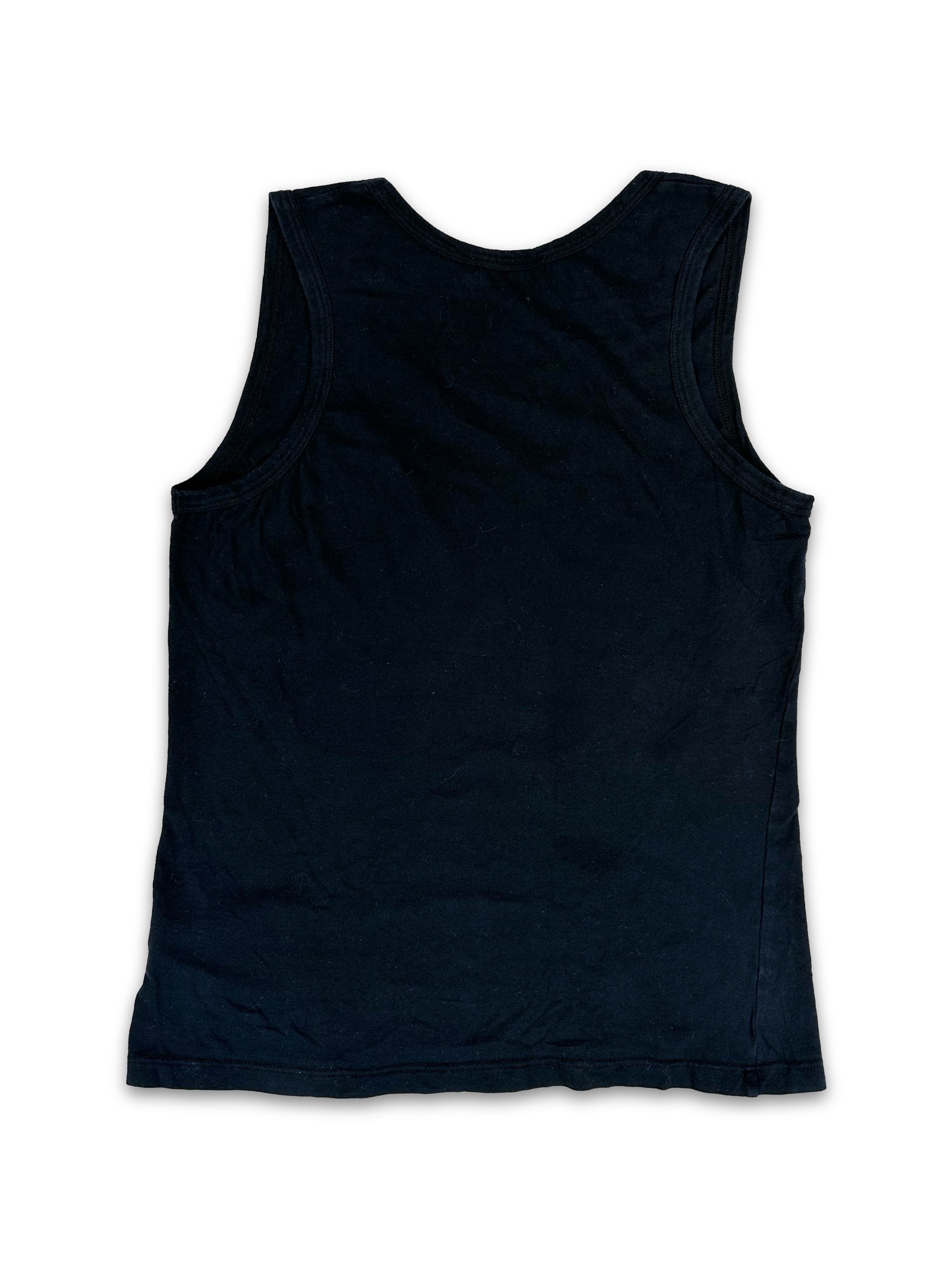 Vivienne Westwood ‘Orb’ Embroidered Navy Blue Tank-top