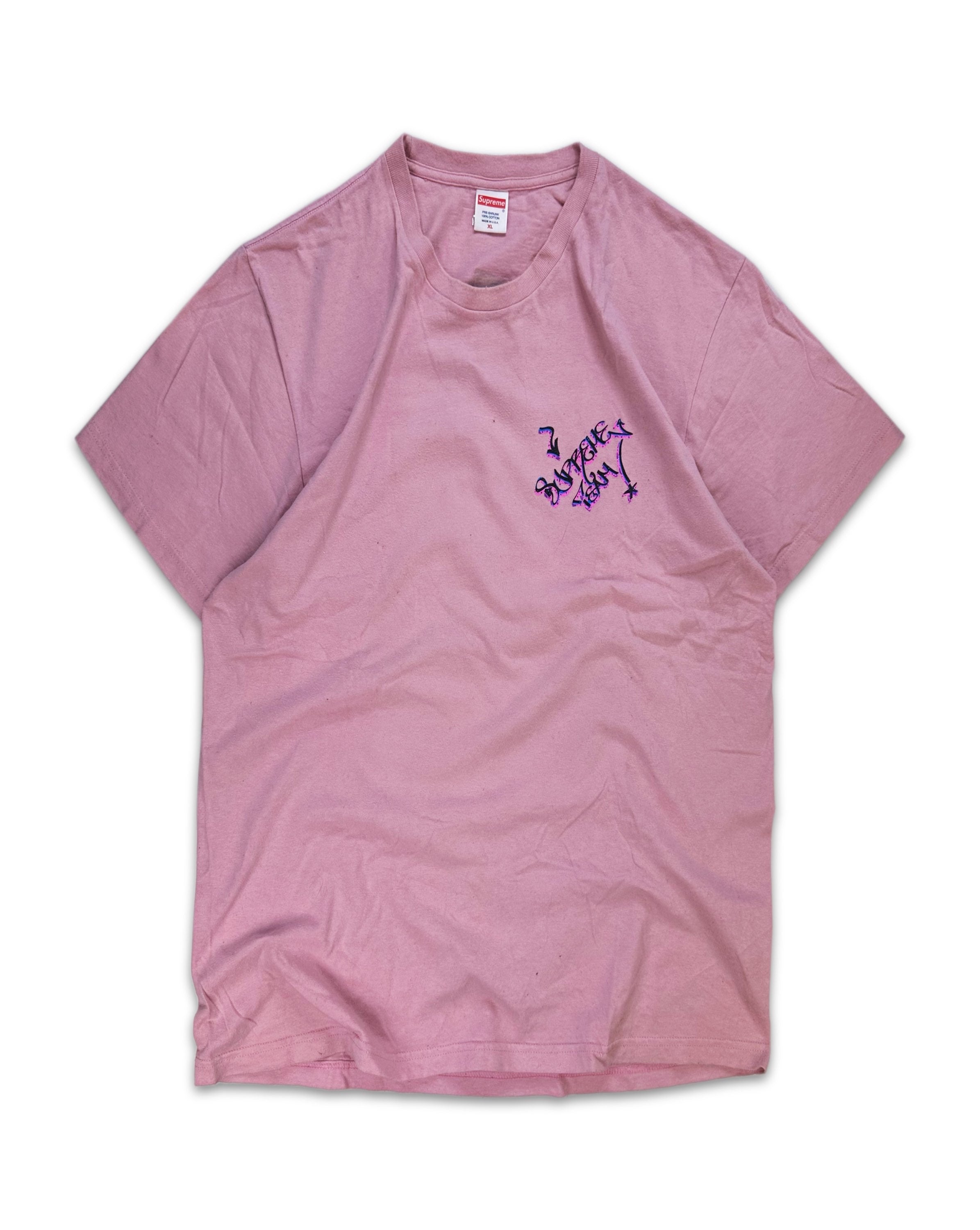 AW16 Supreme x Blade ‘Jointman’ Pink Graphic T-Shirt