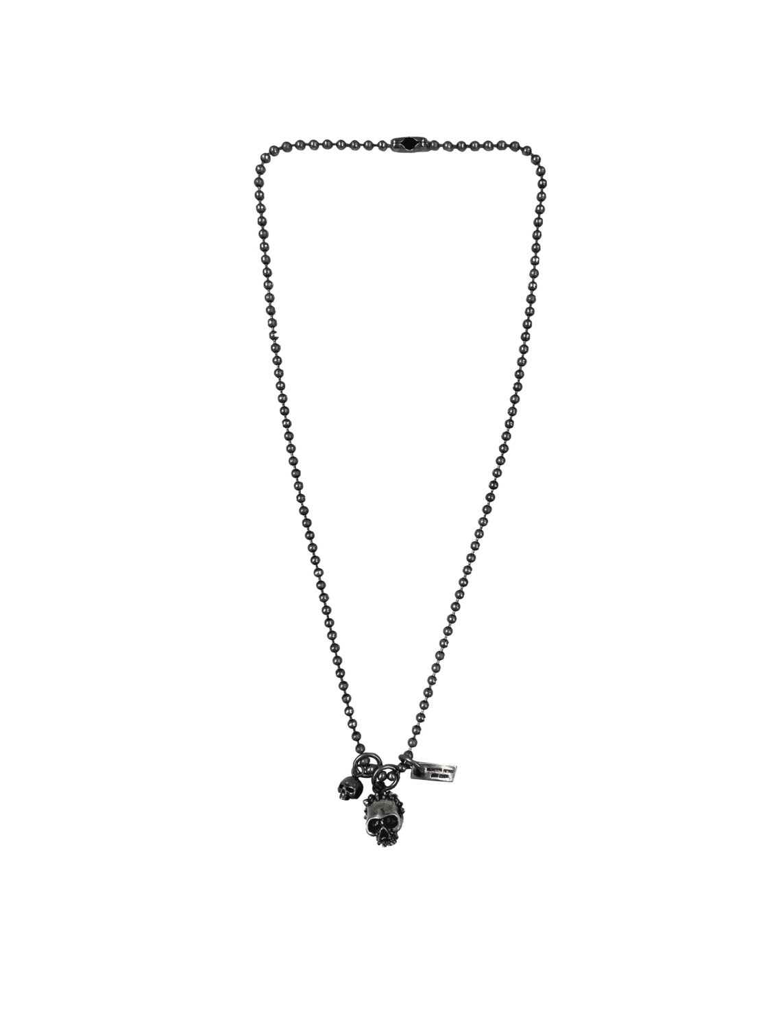SS06 Number (N)ine x Jam Home Made .925 Silver Skull Chain