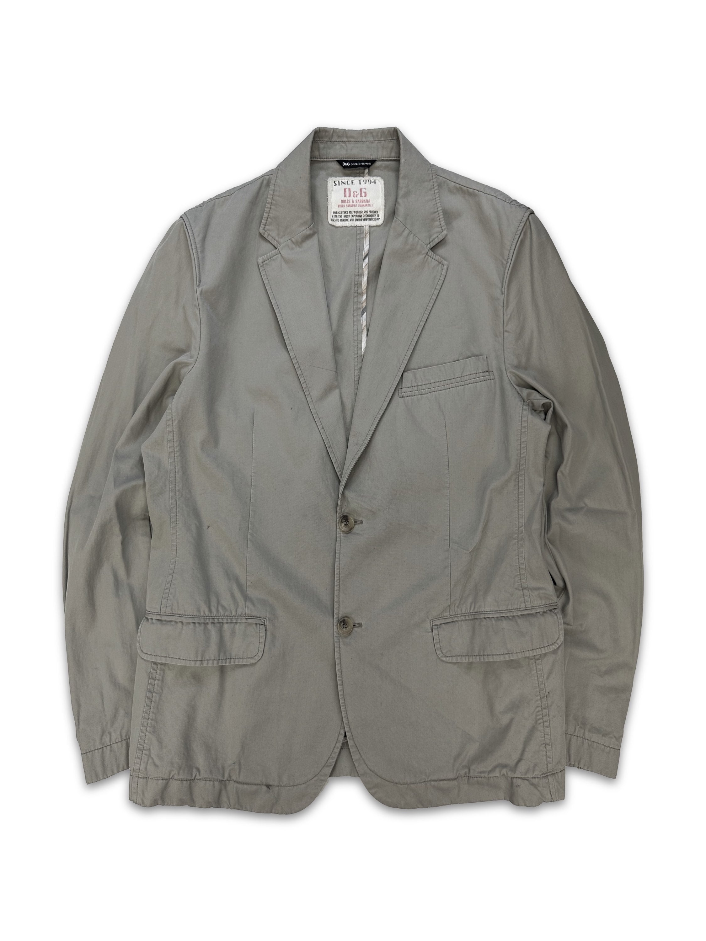 00s Dolce & Gabbana Double Breasted Suit Jacket