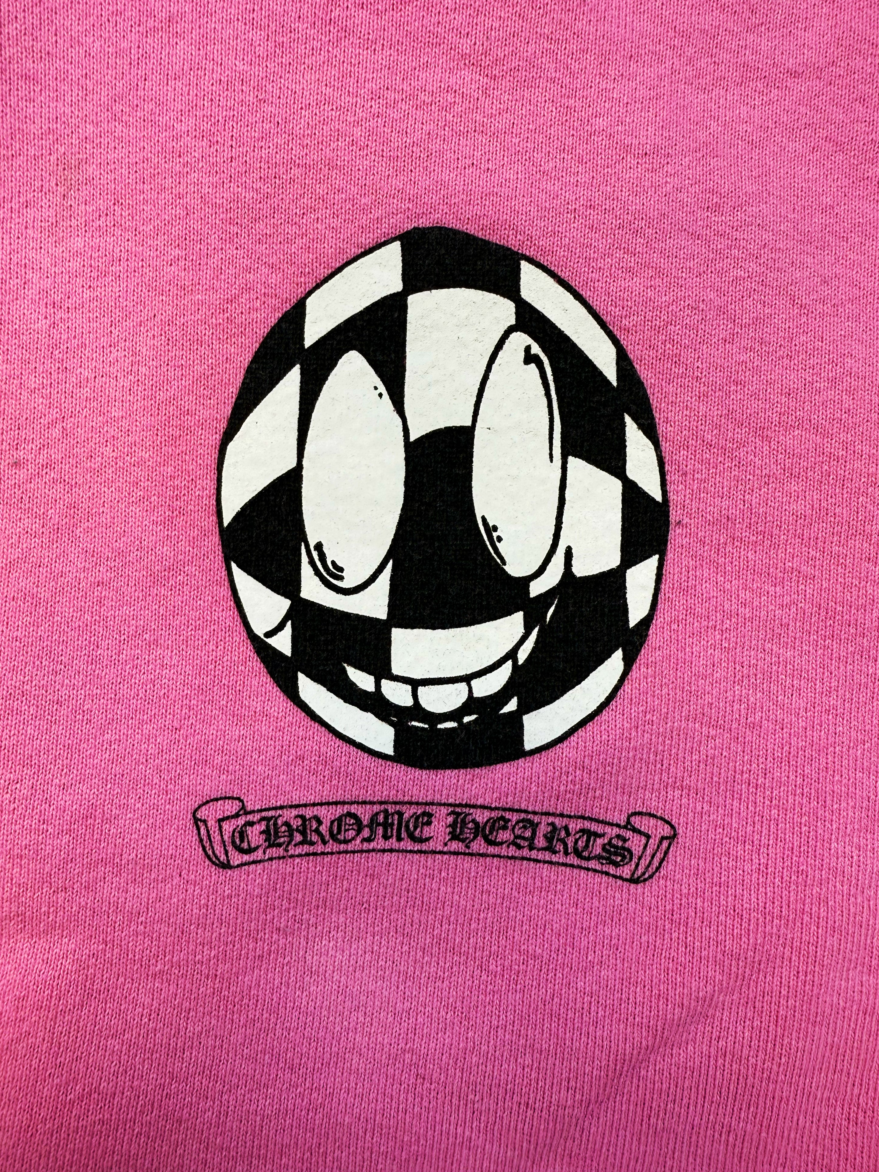 Chrome Hearts x Matty Boy ‘Vanity Affair’ Checkered Pink Hoodie