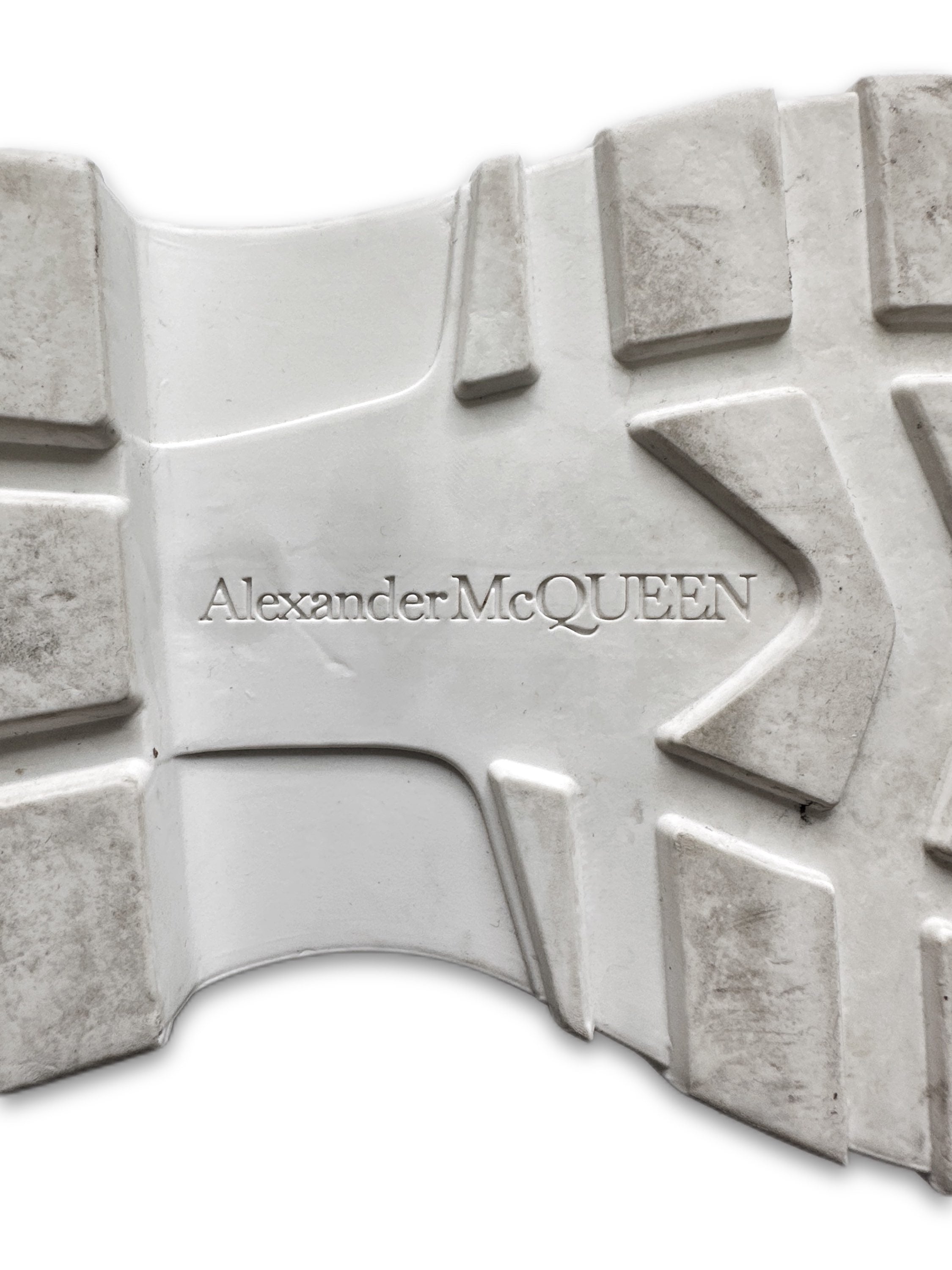 Alexander McQueen Platform Hi-top Black Sneakers