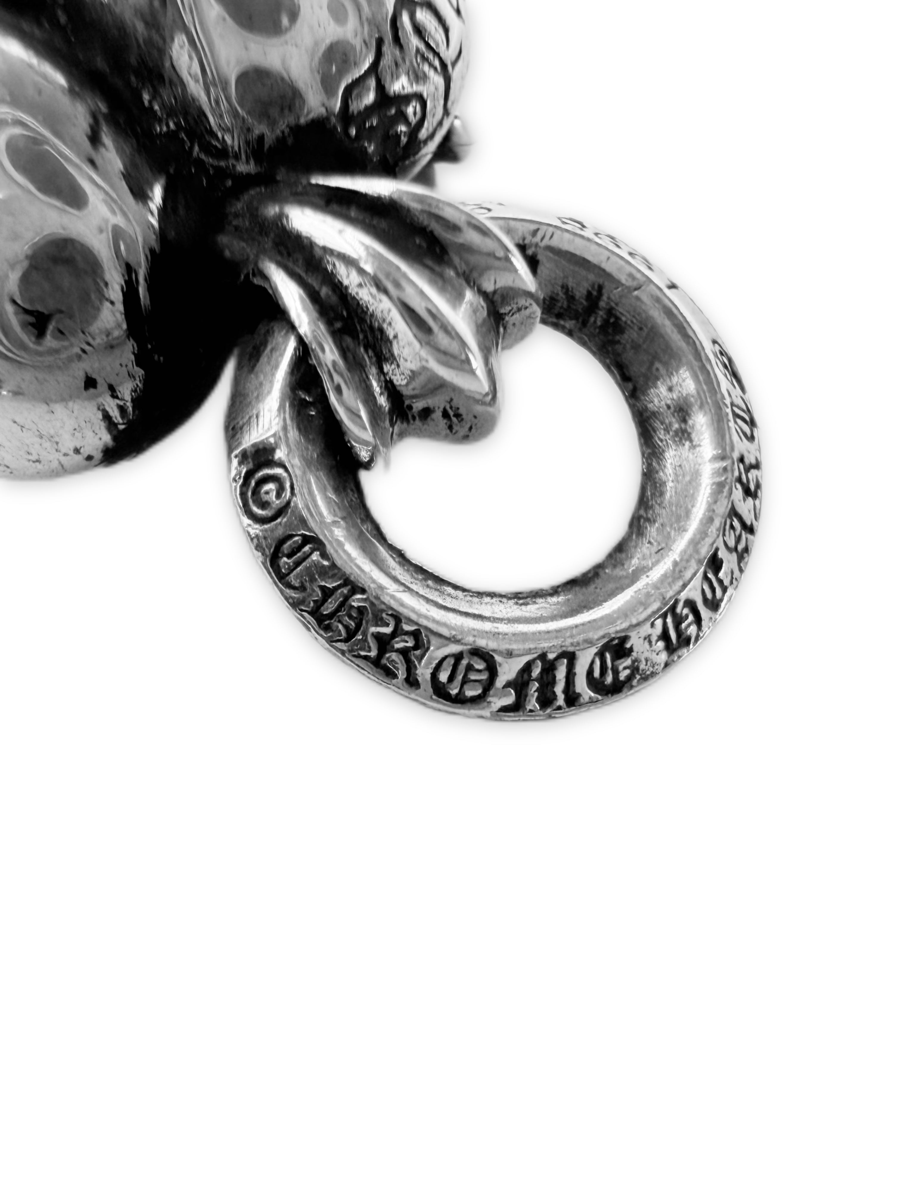 Chrome Hearts Crying Heart .925 Silver Pendant