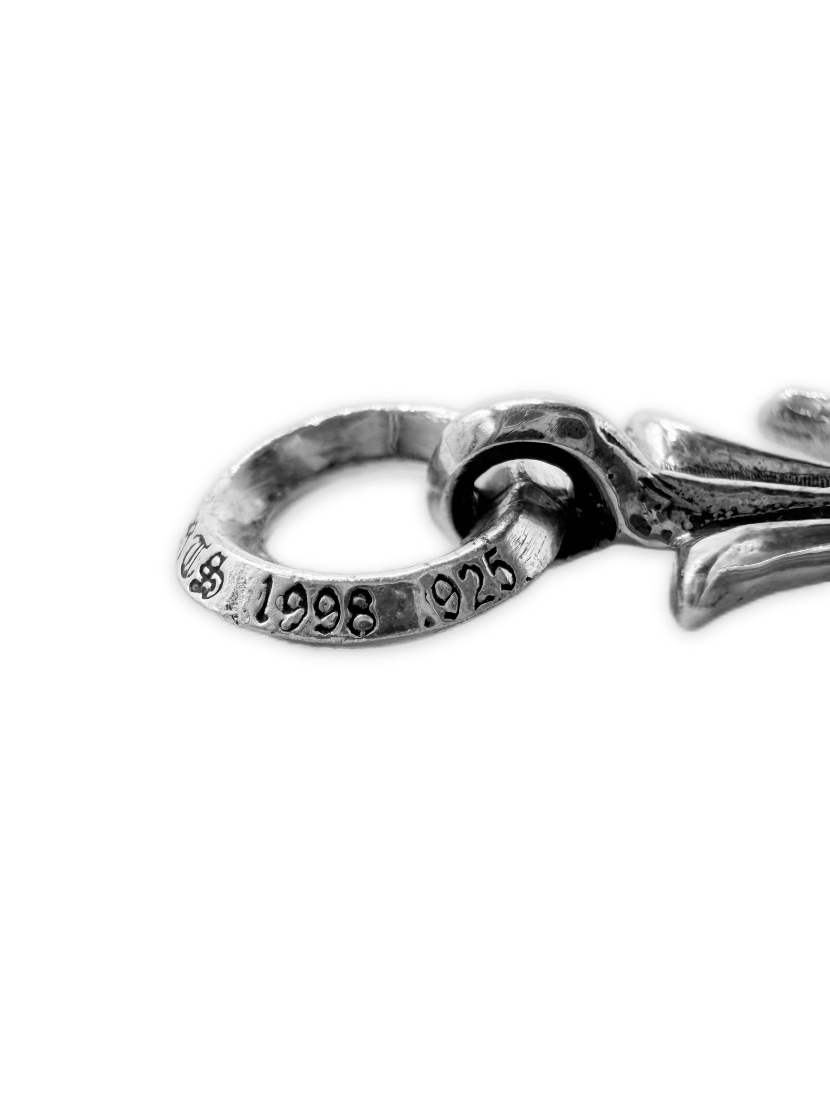 Chrome Hearts Cross Bale .925 Silver Pendant