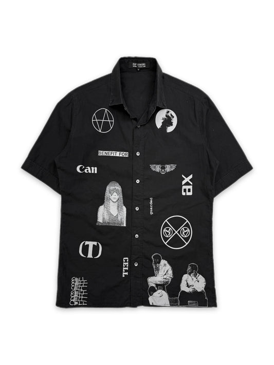 SS03 Raf Simons ‘Consumed’ Short Sleeve Button Up Shirt