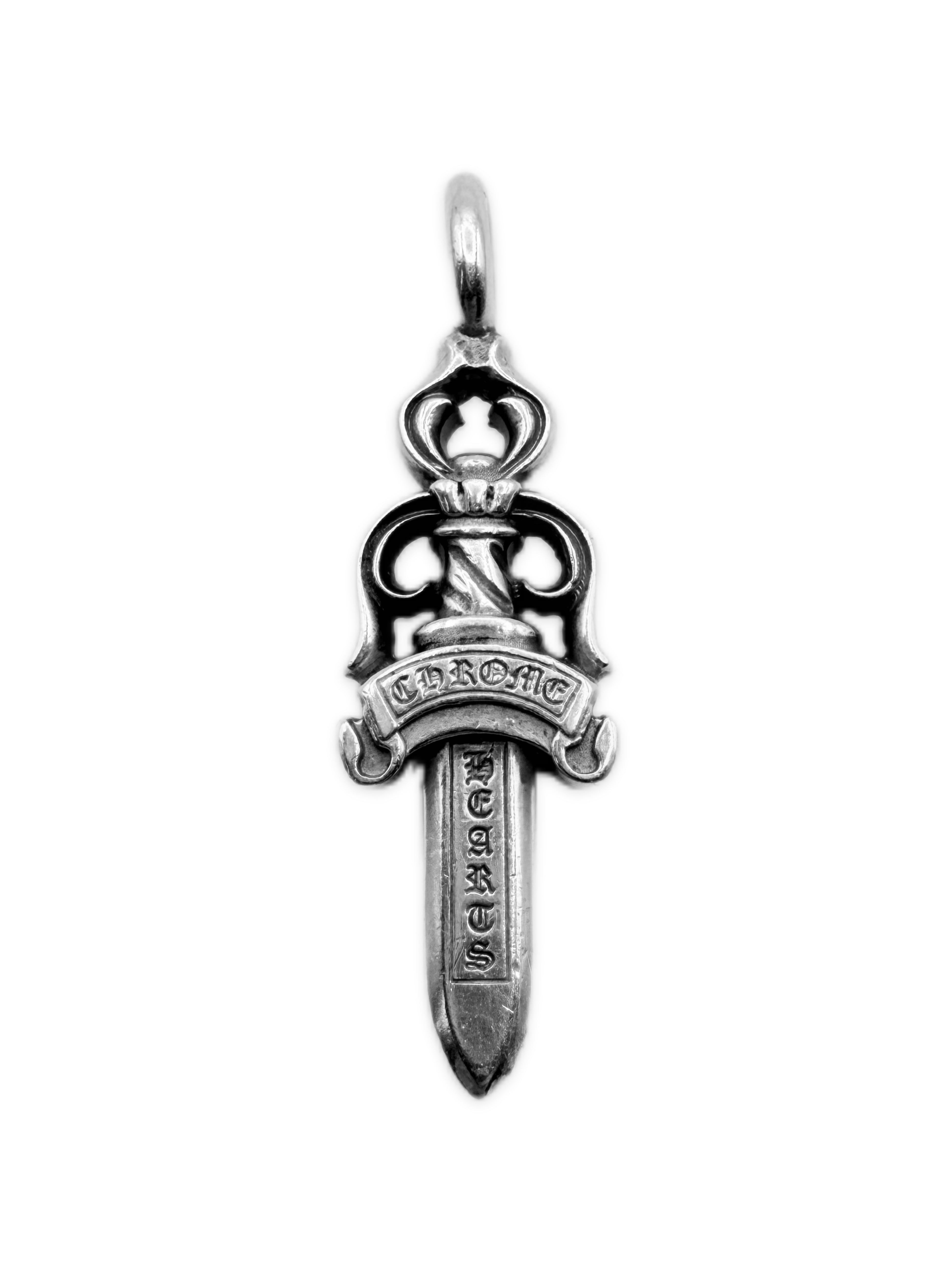 Chrome Hearts Double Dagger .925 Silver Pendant