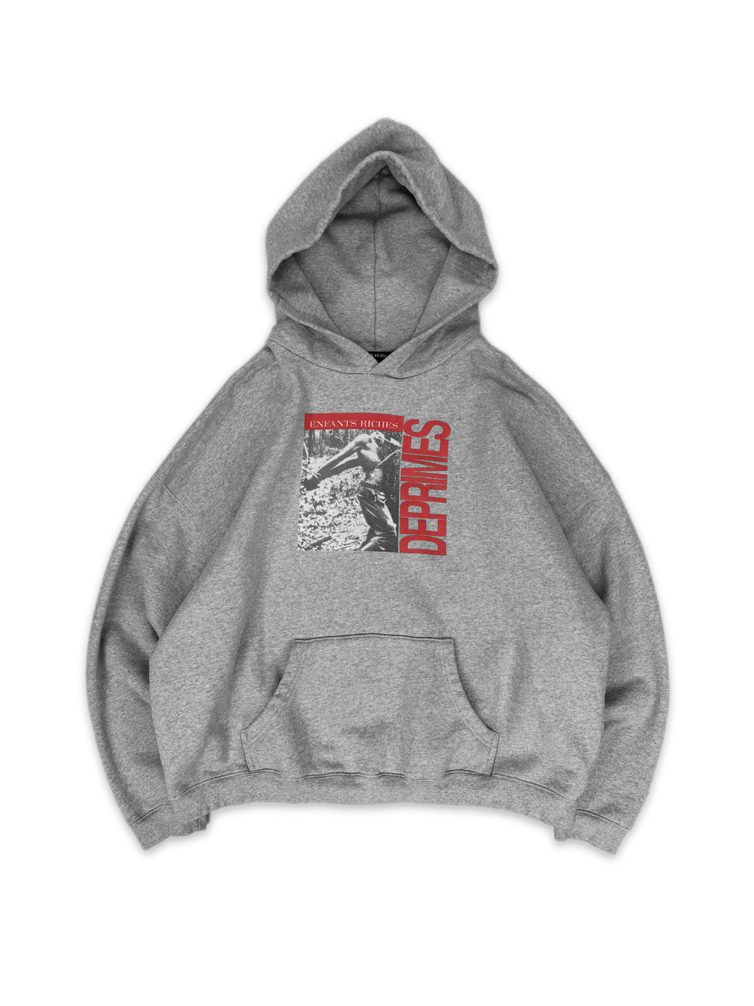 Enfants Riches Deprimes ‘Broom Chain Face’ Heather Grey Hoodie