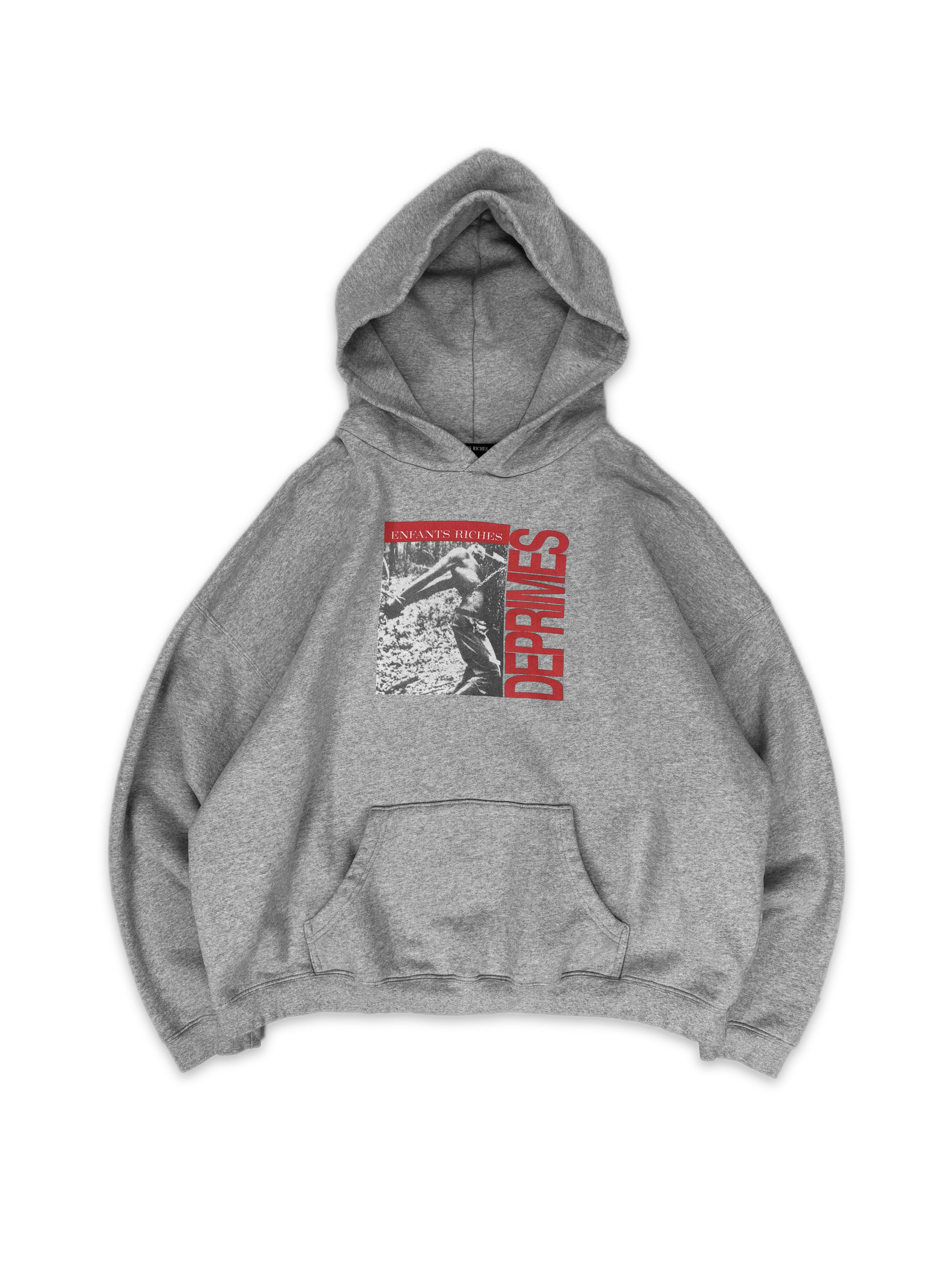 Enfants Riches Deprimes ‘Broom Chain Face’ Heather Grey Hoodie