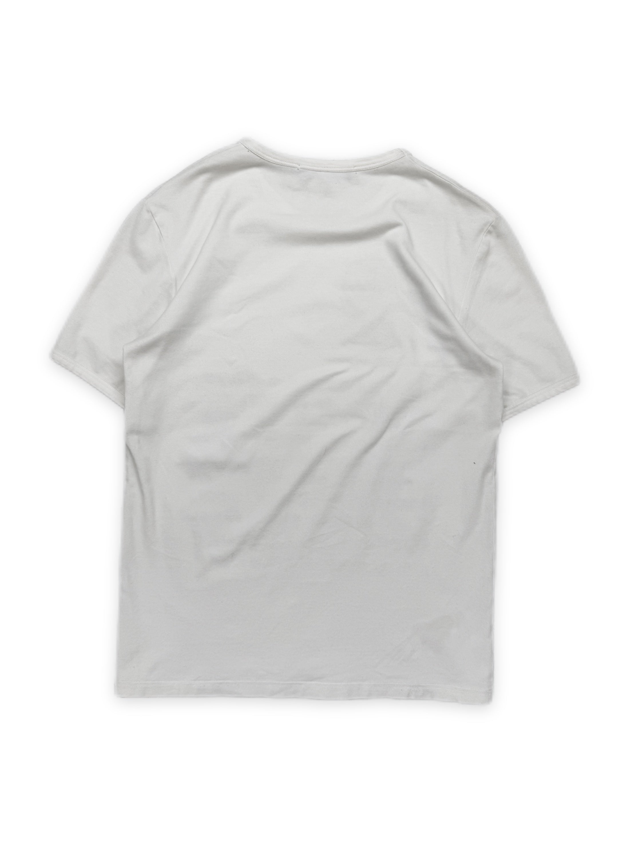 AW04 Raf Simons ‘Waves’ Shipwreck José Ortega Cream Limited Edition T-Shirt