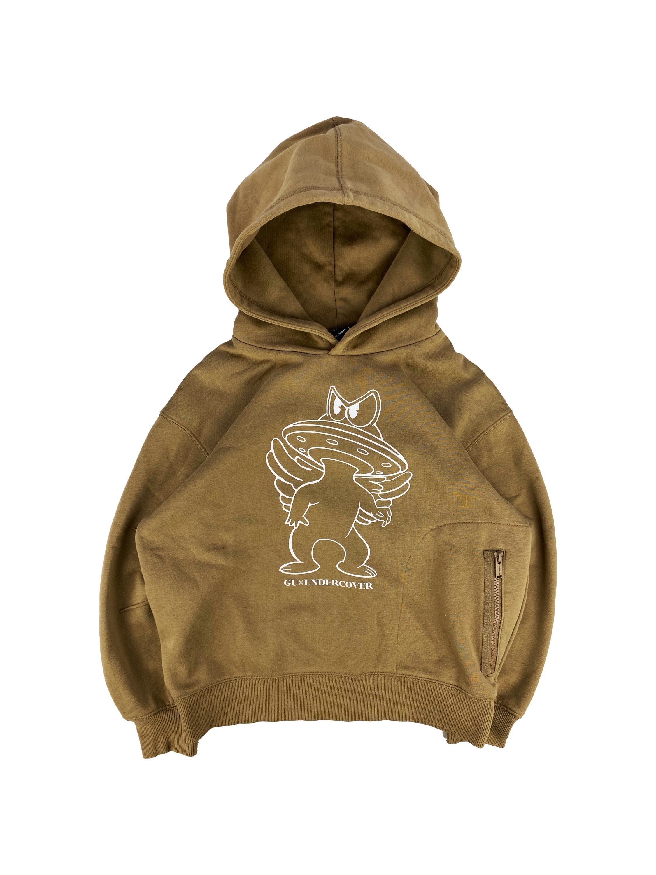 Undercover ‘Mushroom’ Tan Heavyweight Spellout Hoodie