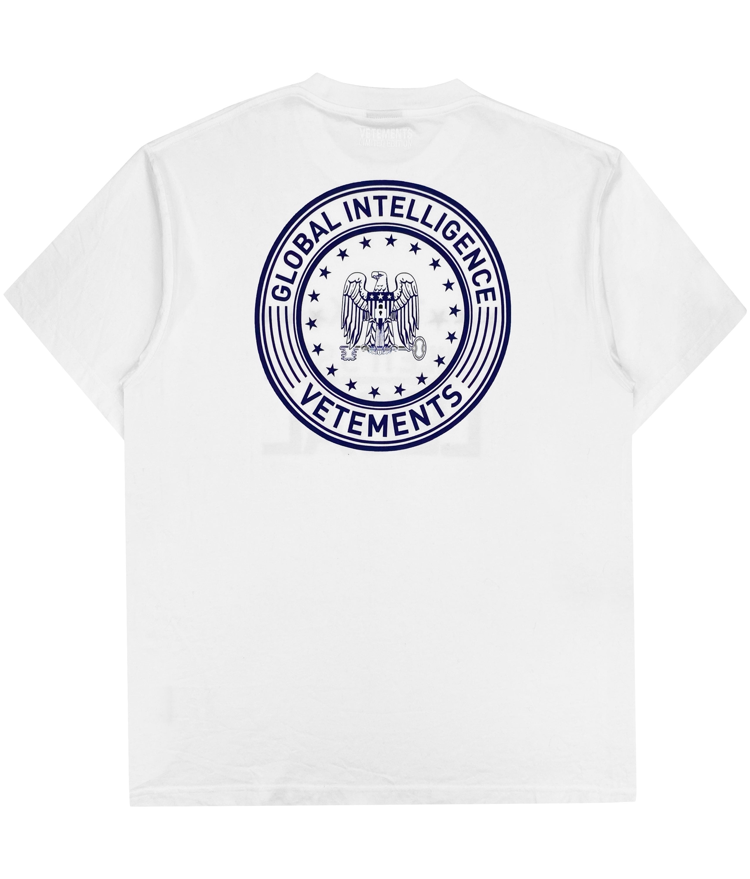 FW21 Vetements ‘Think While It’s Legal’ Slogan Graphic T-Shirt