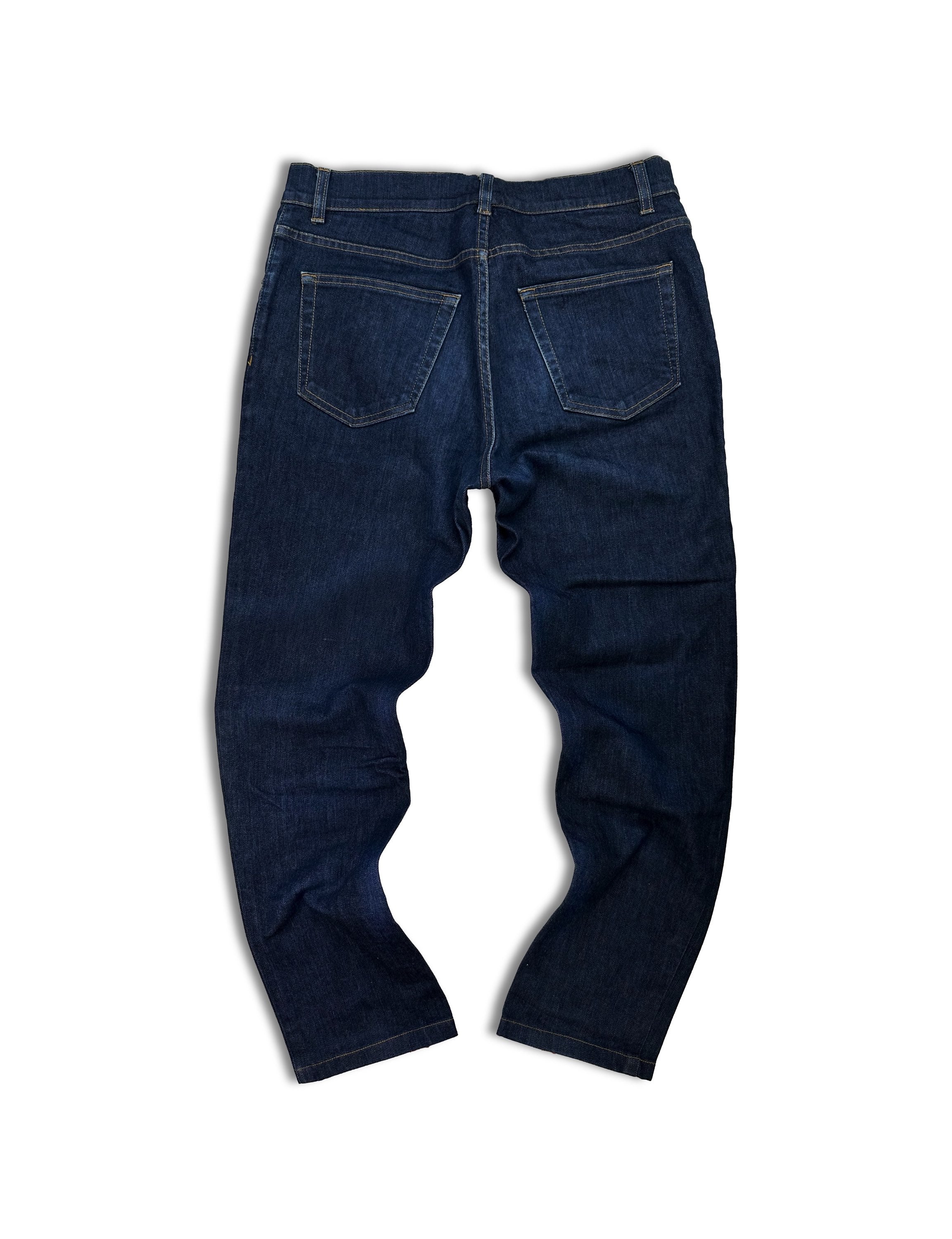 AW04 Helmut Lang ‘Chasity’ Ball Chain Washed Indigo Denim