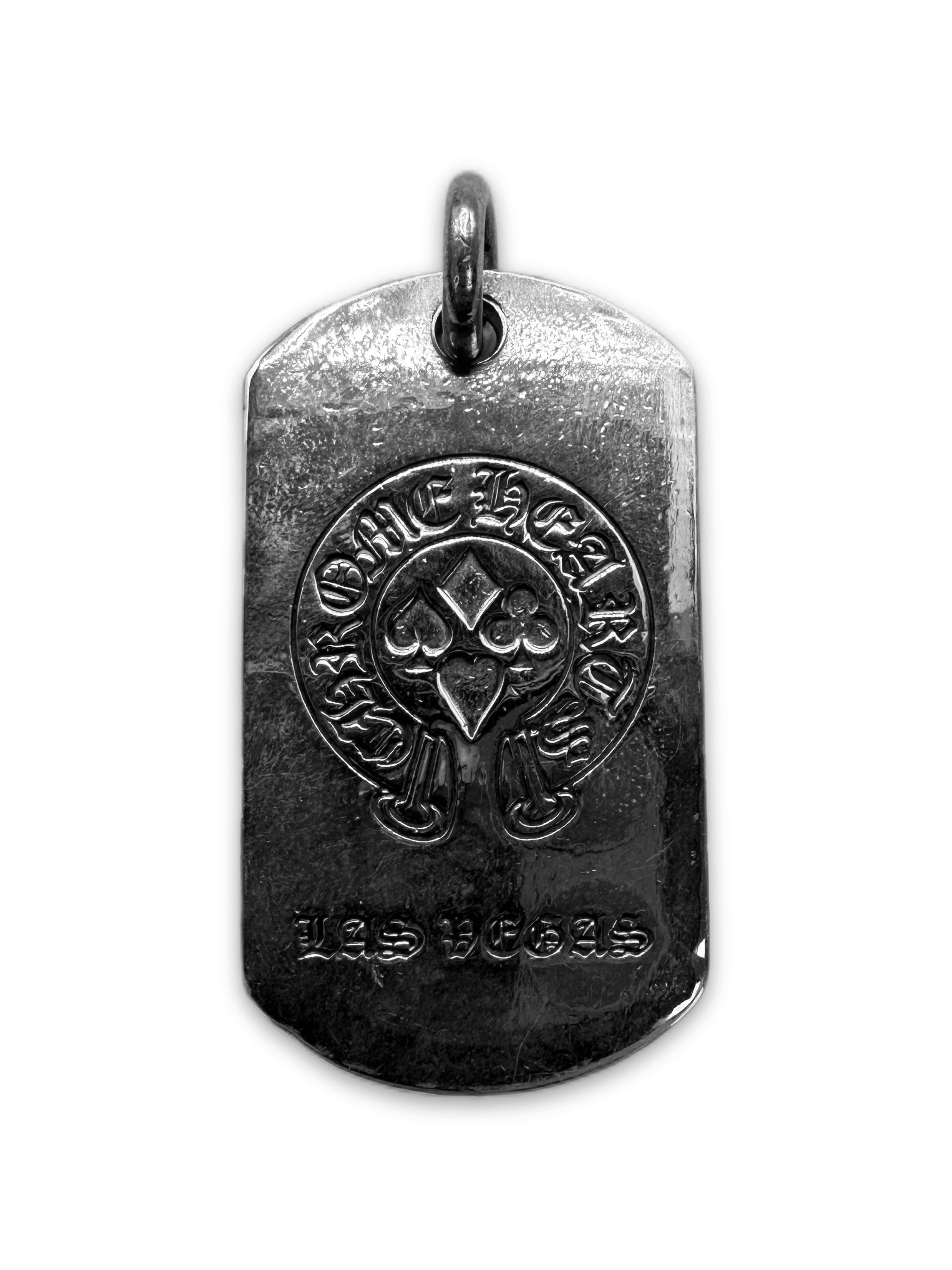 Chrome Hearts Diamond Factory Set ‘Las Vegas’ Exclusive Dog Tag