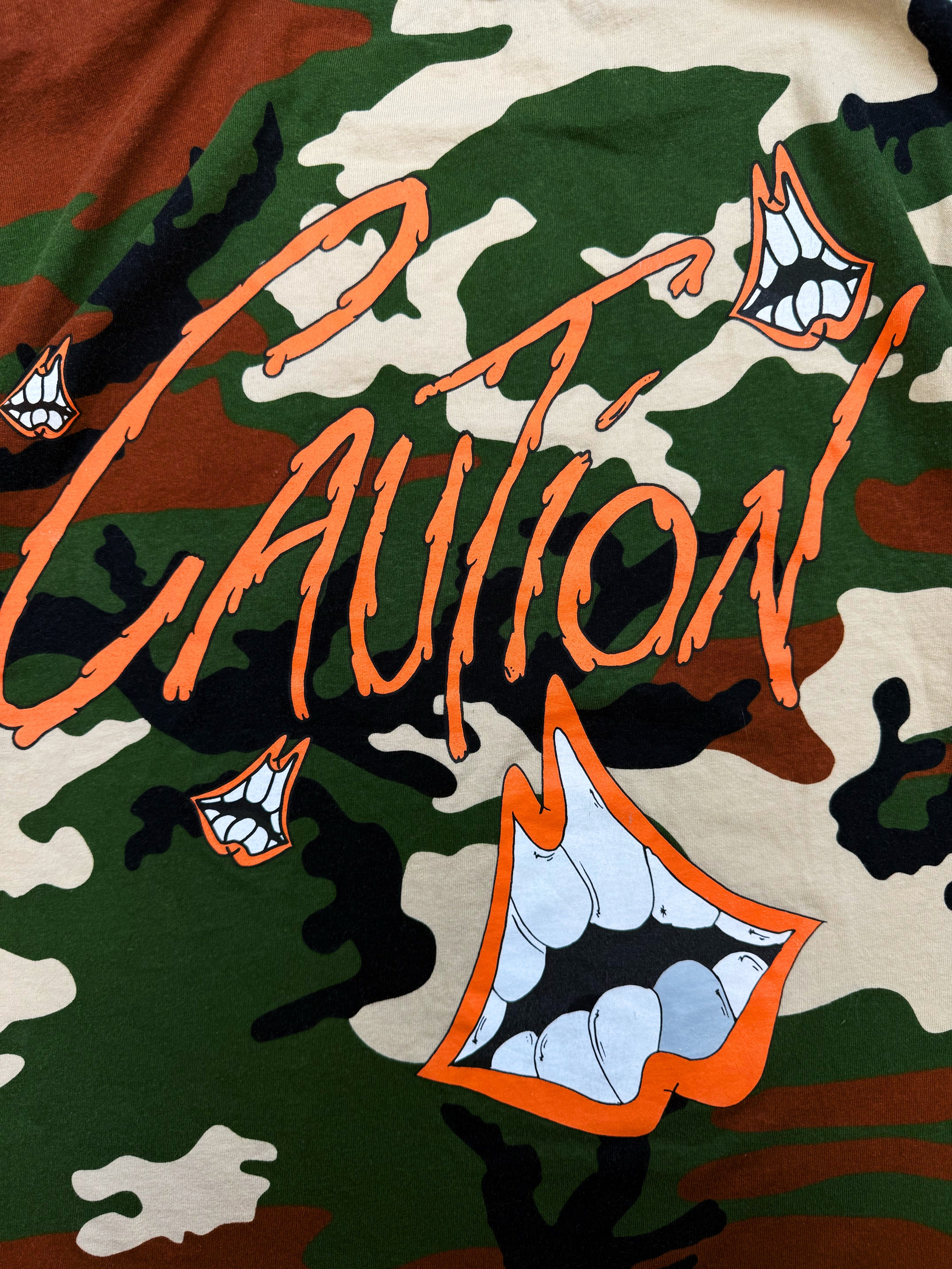Chrome Hearts x Matty Boy ‘Caution’ Camoflague T-Shirt
