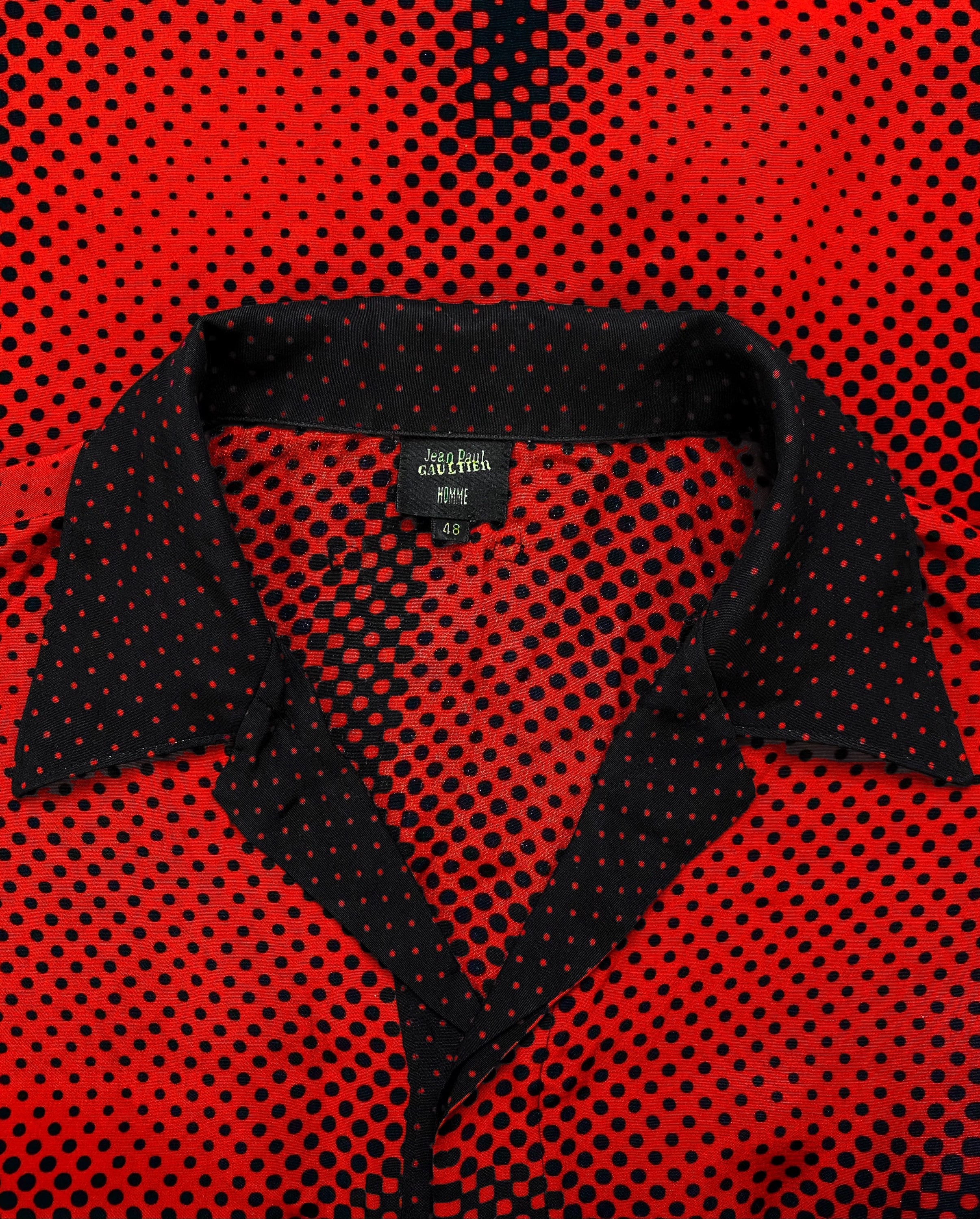 SS96 Jean Paul Gaultier Trompe L’Oeil Longsleeve Muscle Shirt