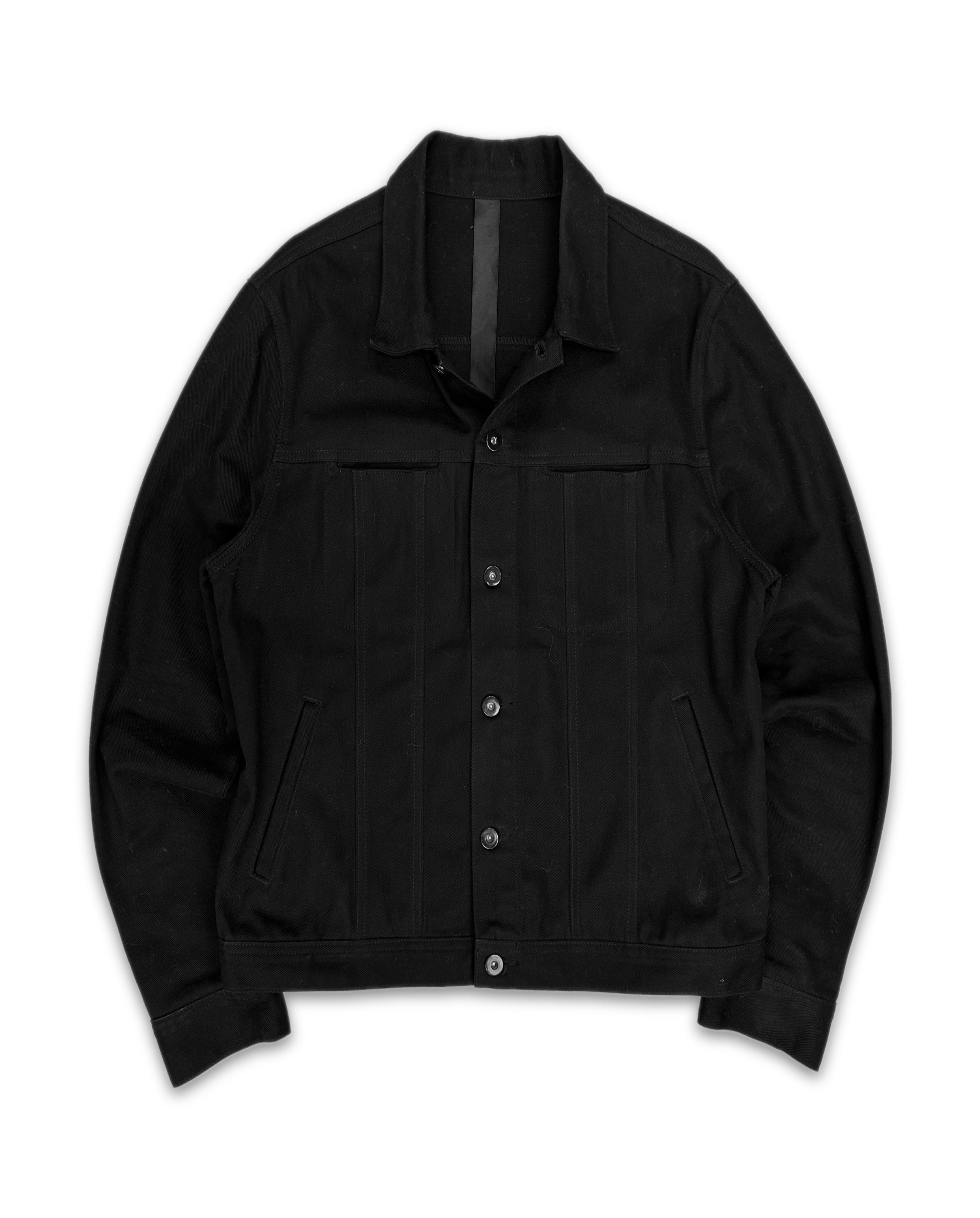 Blackfist ‘Kiss On My Hand’ Black Embroidered Slogan Trucker Jacket