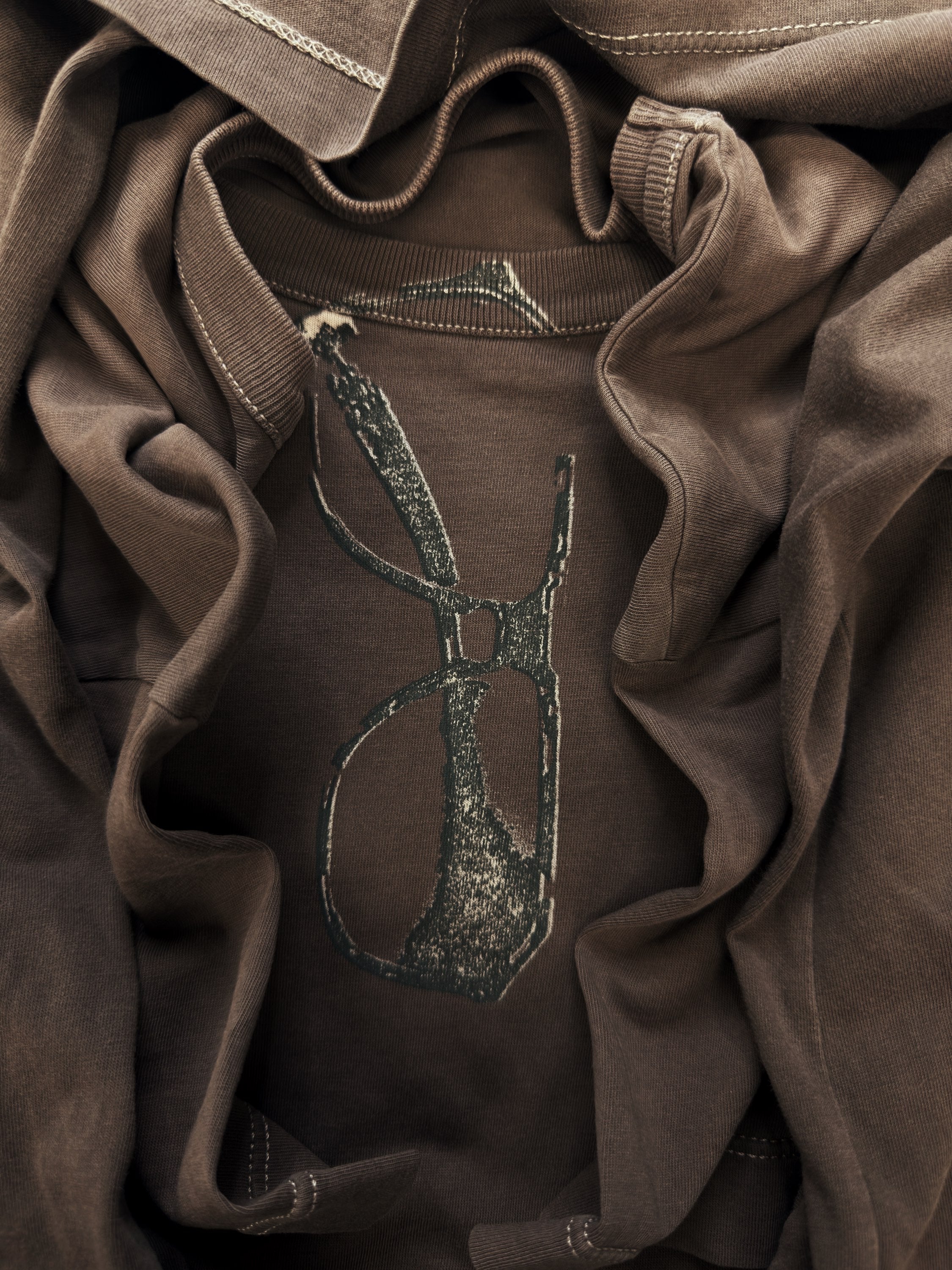 SS05 Maison Margiela ‘Sunglasses’ Trompe L’Oeil Rustic T-Shirt