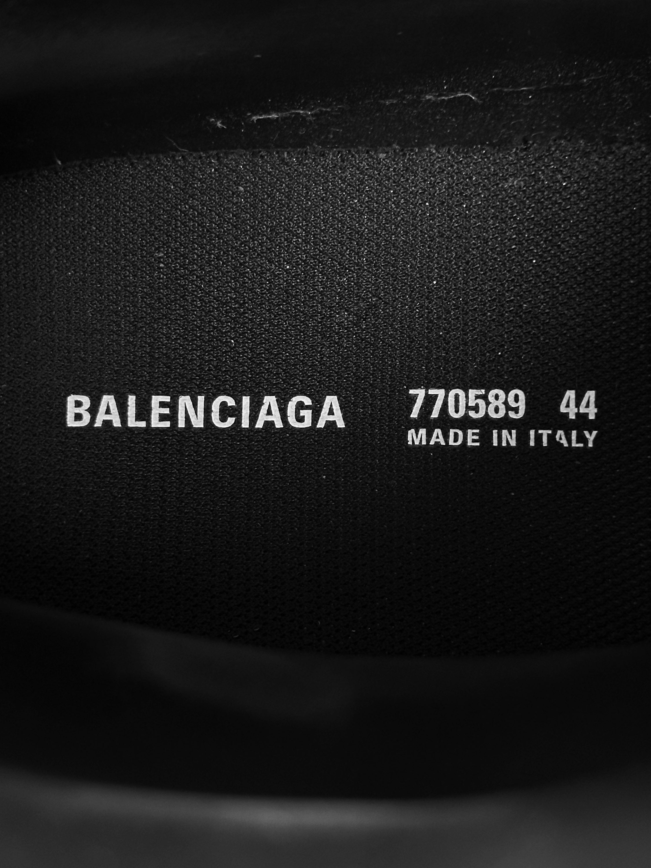 Balenciaga ‘Steroid’ Black Rubber Platform Boots