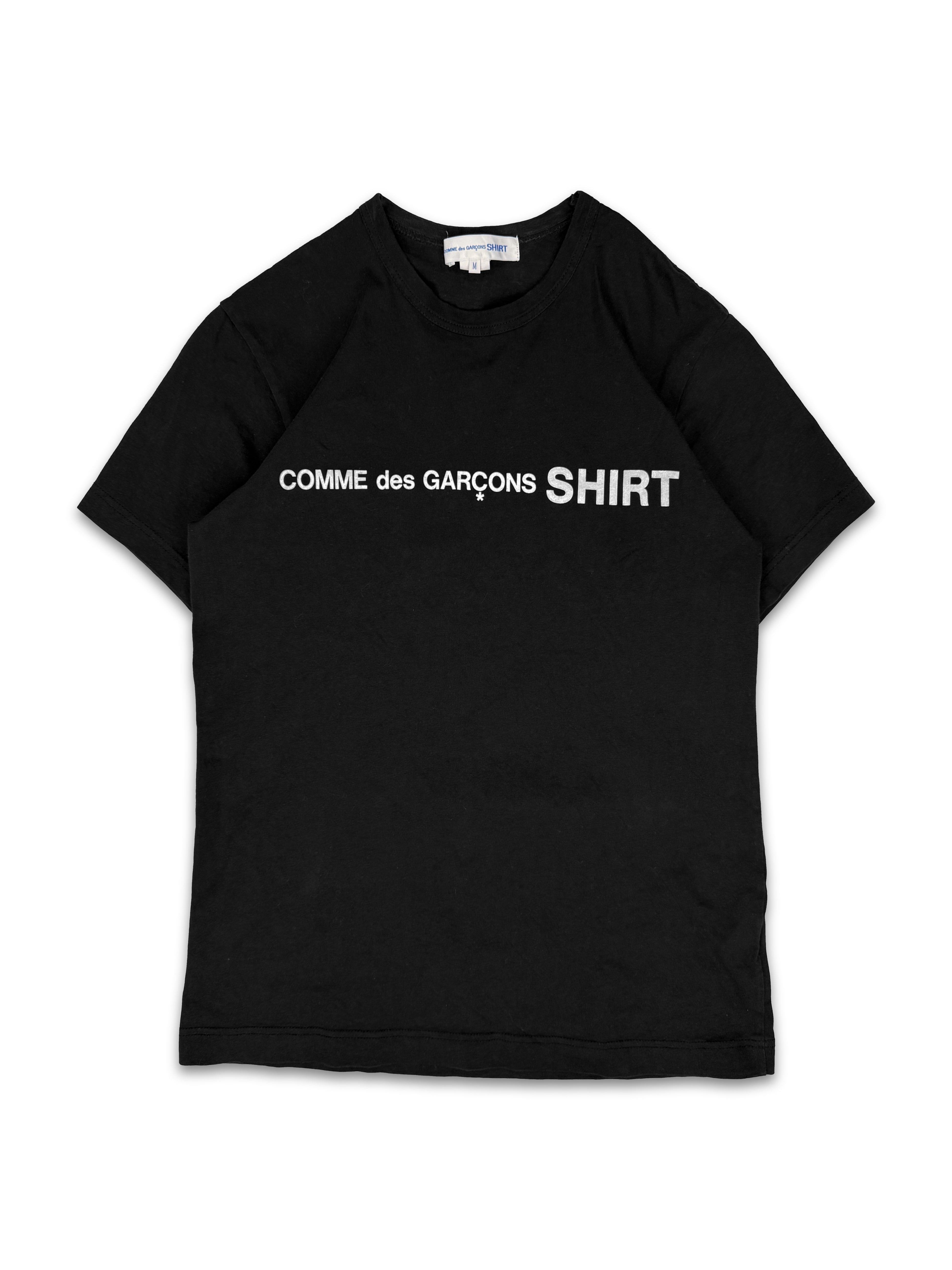 00s Comme des Garçons Black Logo Graphic T-Shirt